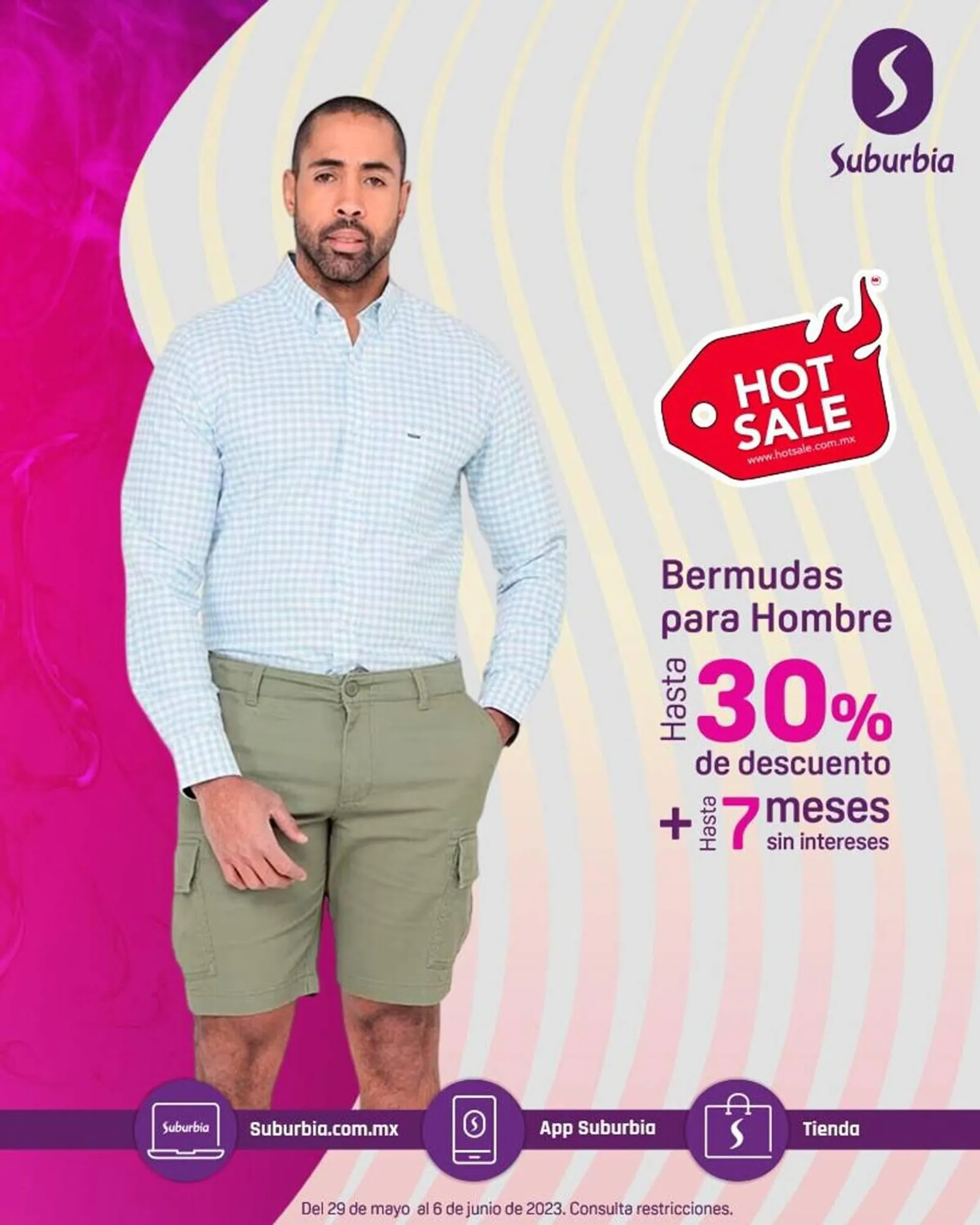 Bermudas para hombre discount suburbia