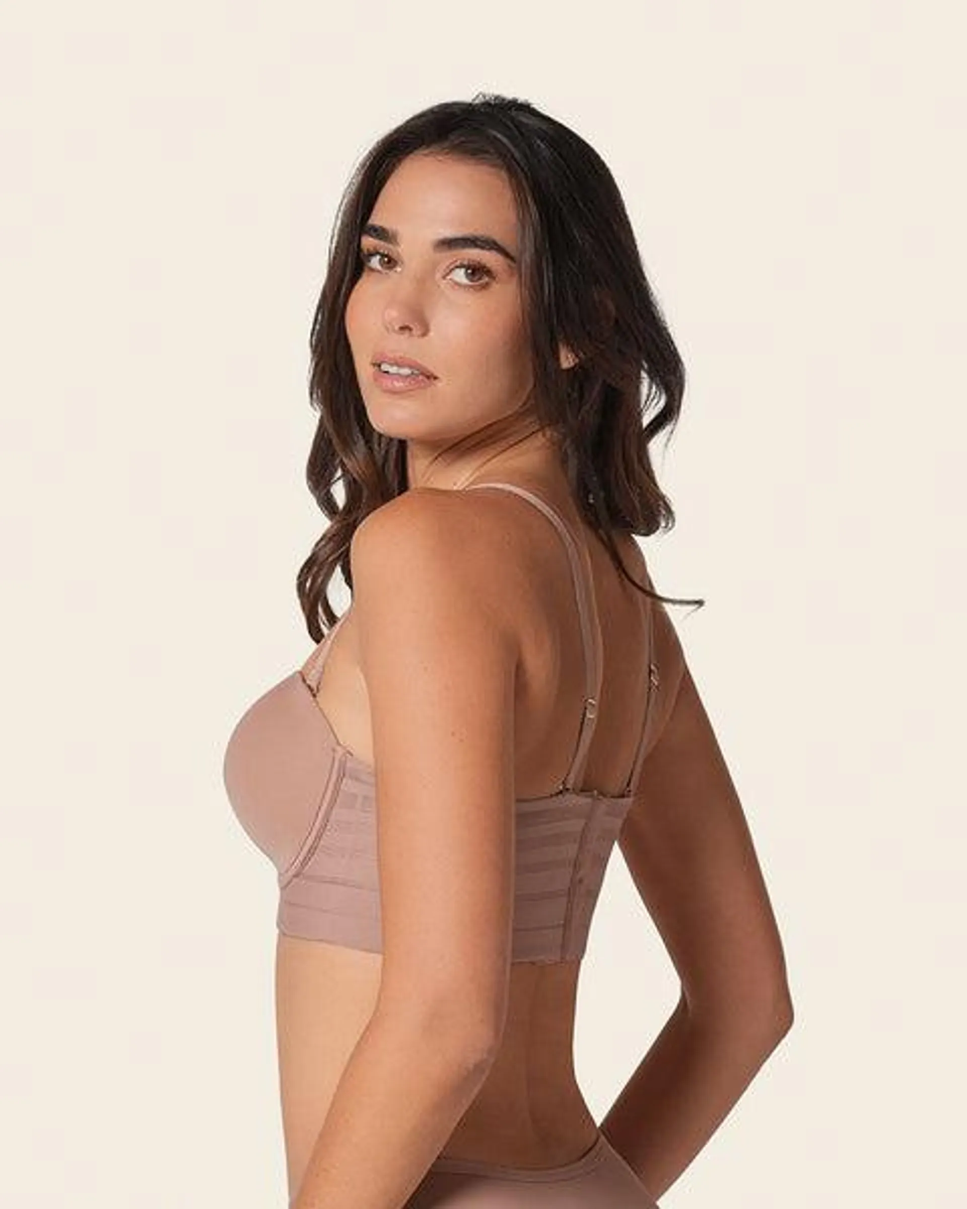 Brasier tipo bustier support strapless