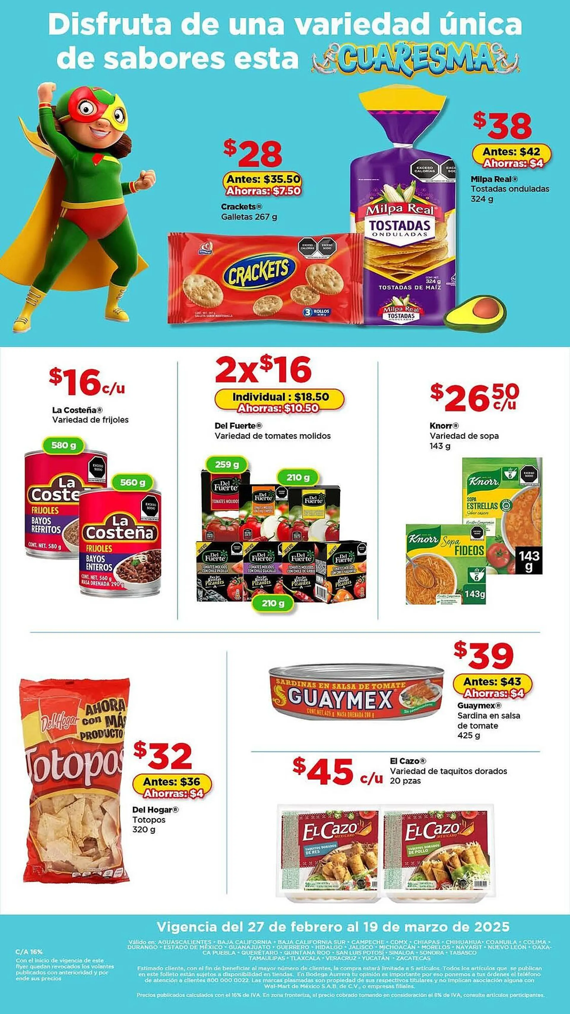 Catálogo de Catálogo Bodega Aurrerá 5 de marzo al 19 de marzo 2025 - Pagina 2