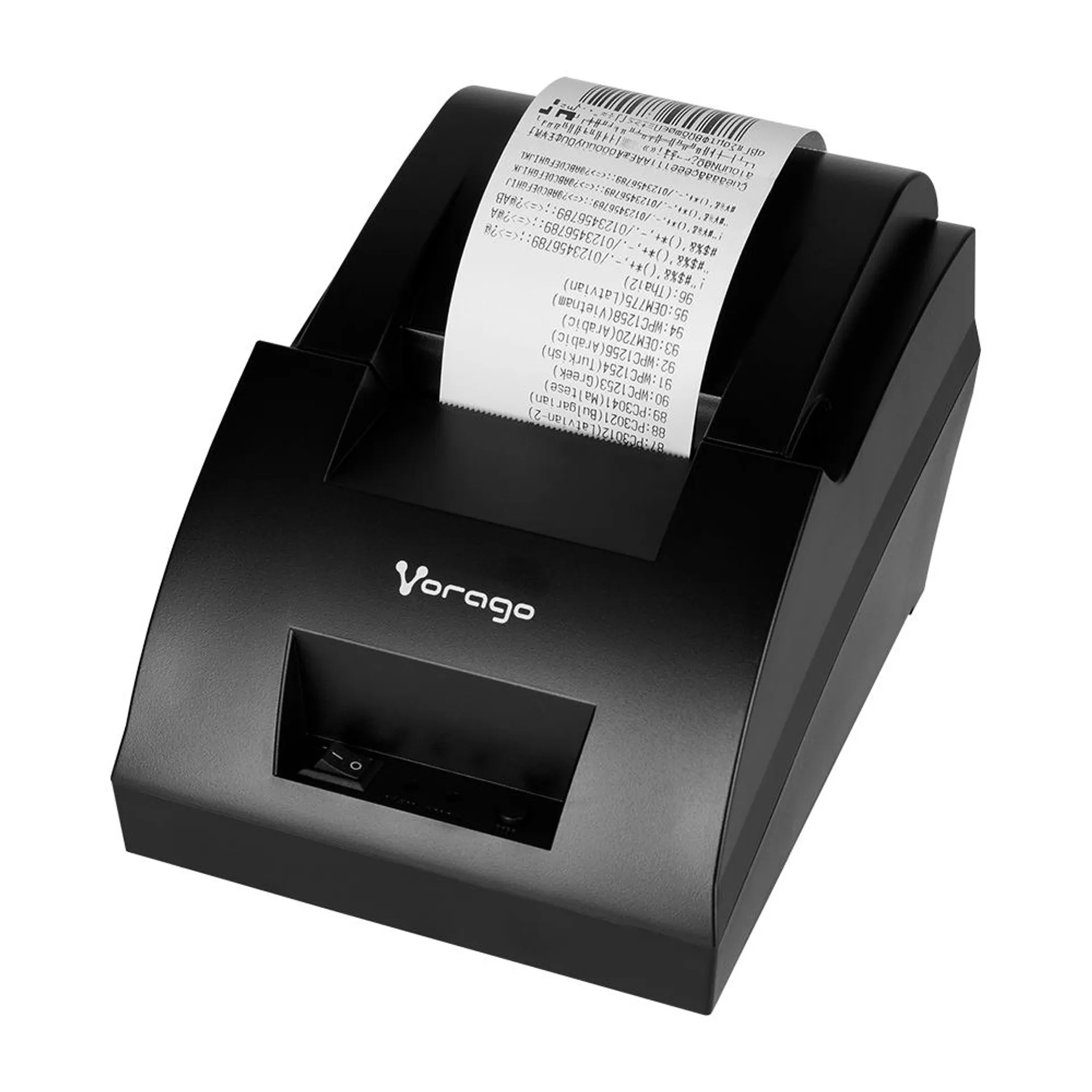 Impresora De Tickets Vorago Mnp-158 Térmica Directa 203Dpi 90Mm/S Papel 58Mm Usb Rj-11 Negro