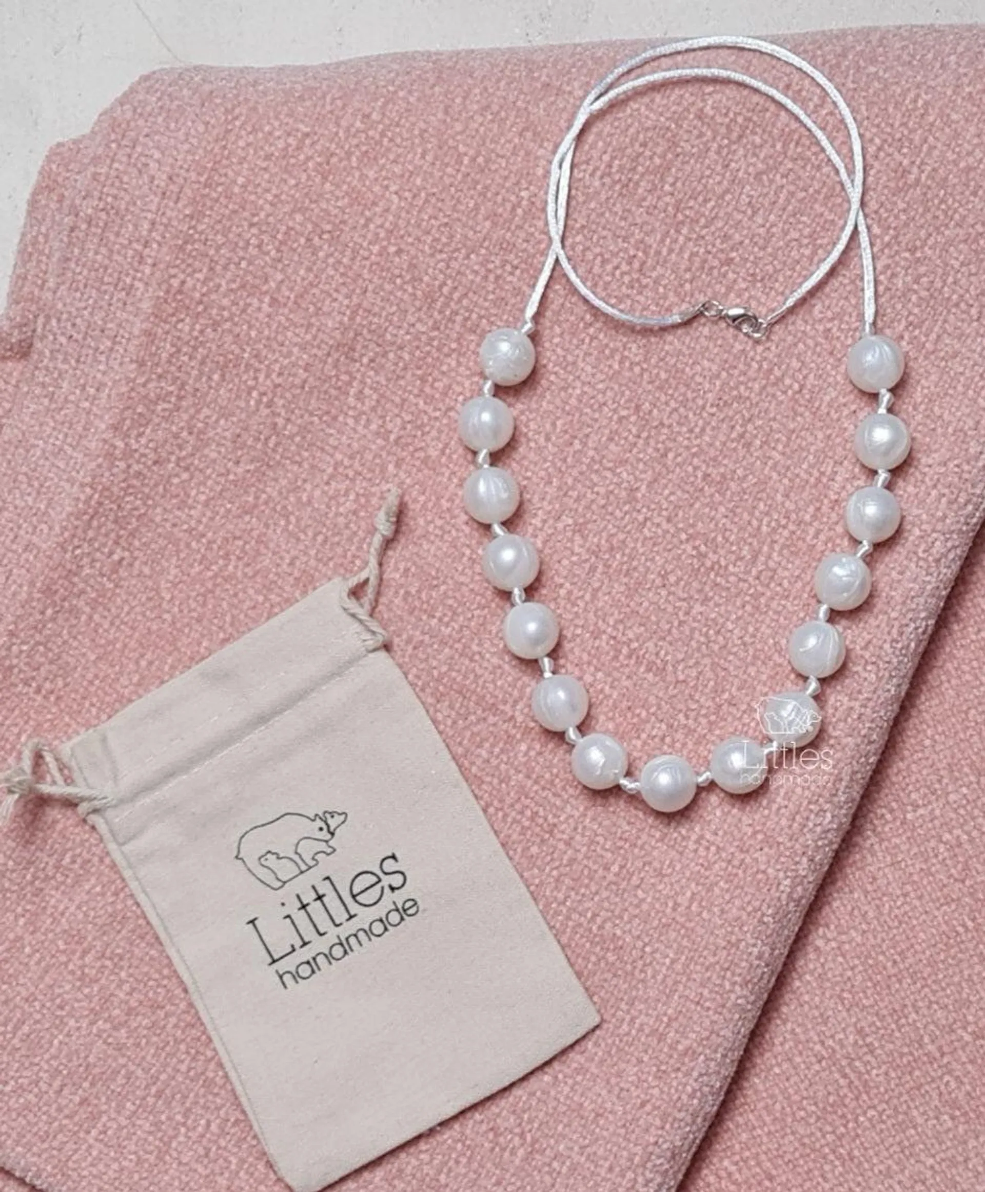Collar de lactancia perlas