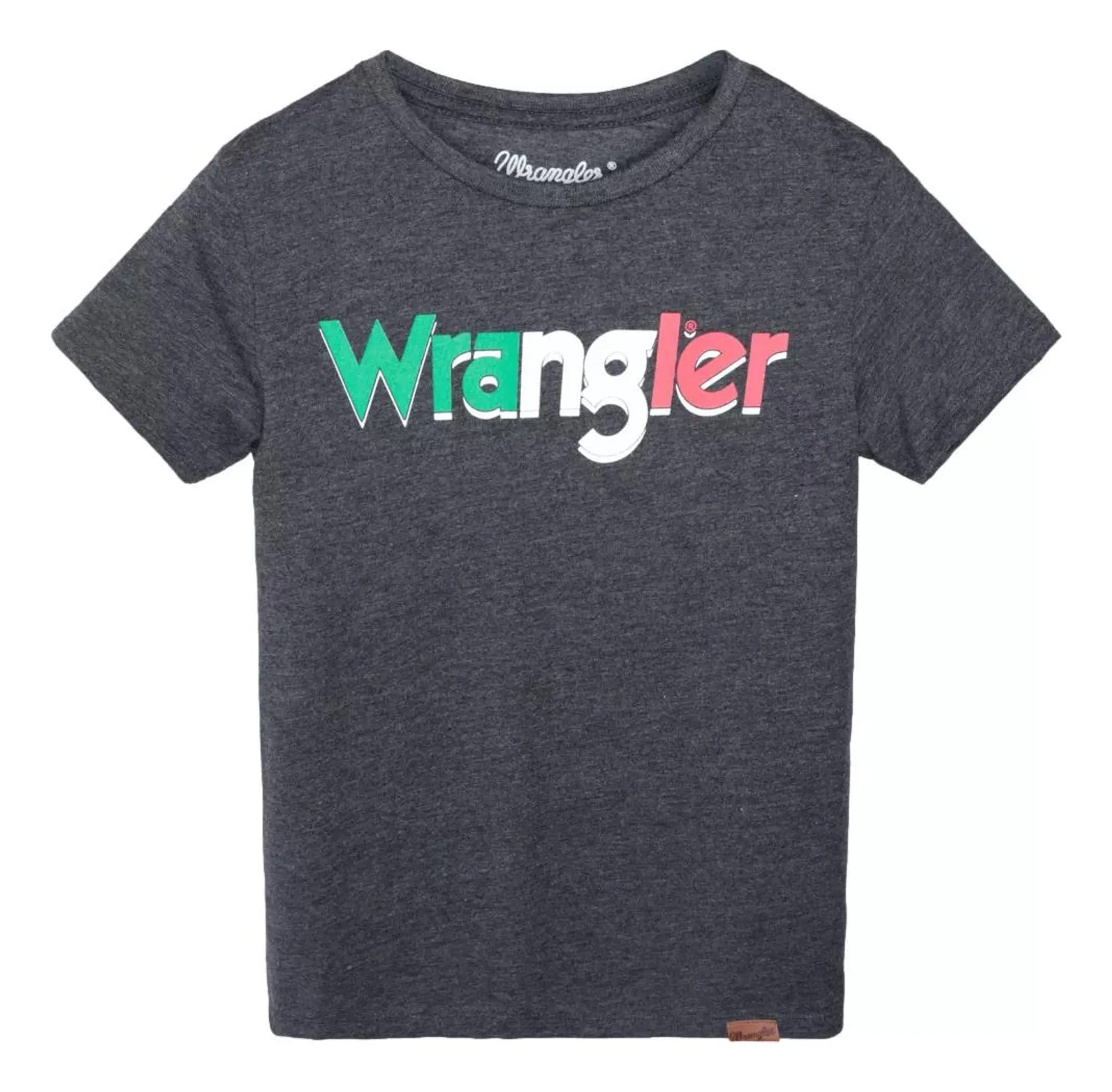 Playera Vaquera Comfort Wrangler Manga Corta Niño 527