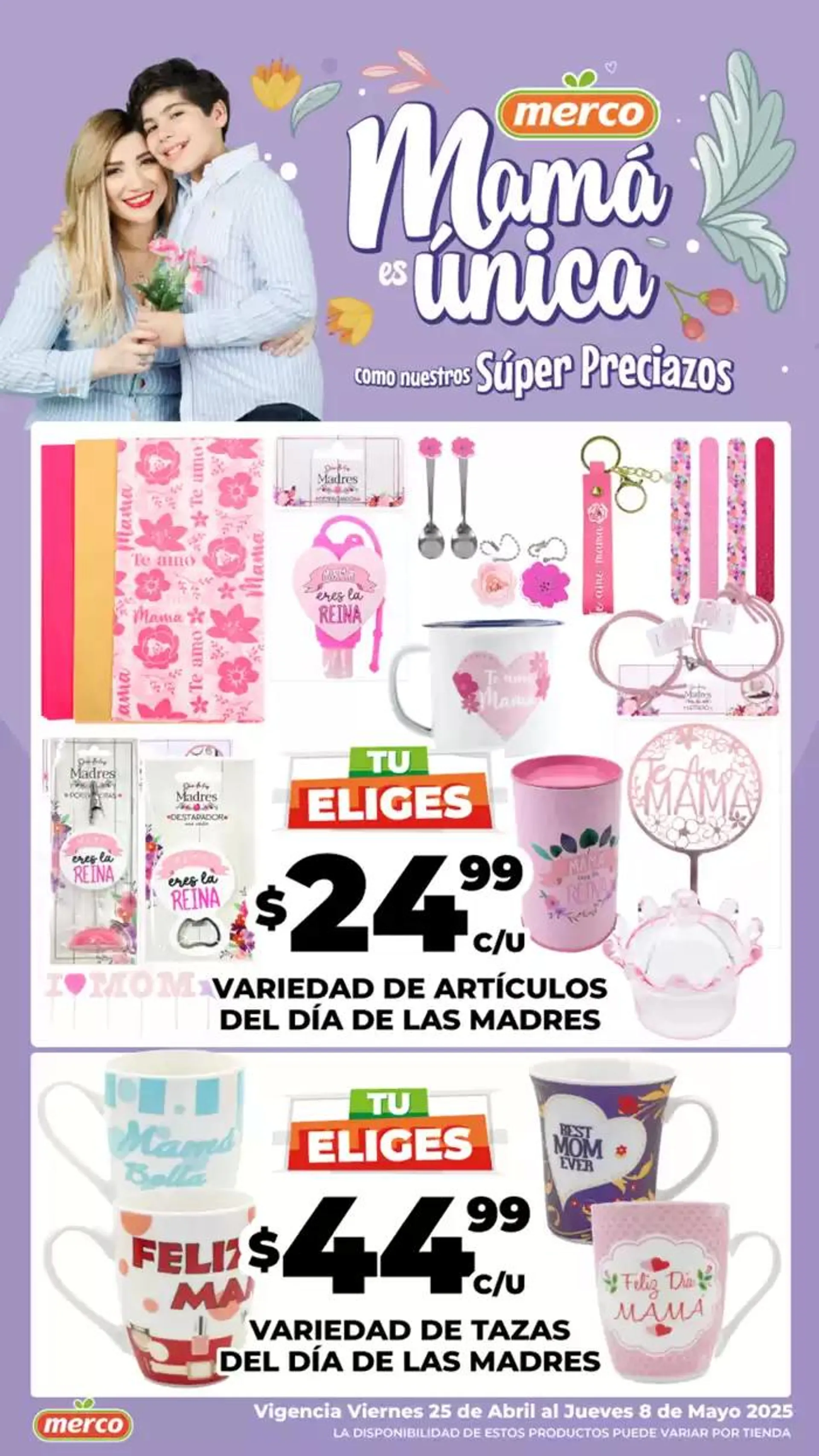 Catálogo de Mamá es única 25 de abril al 8 de mayo 2025 - Pagina 1