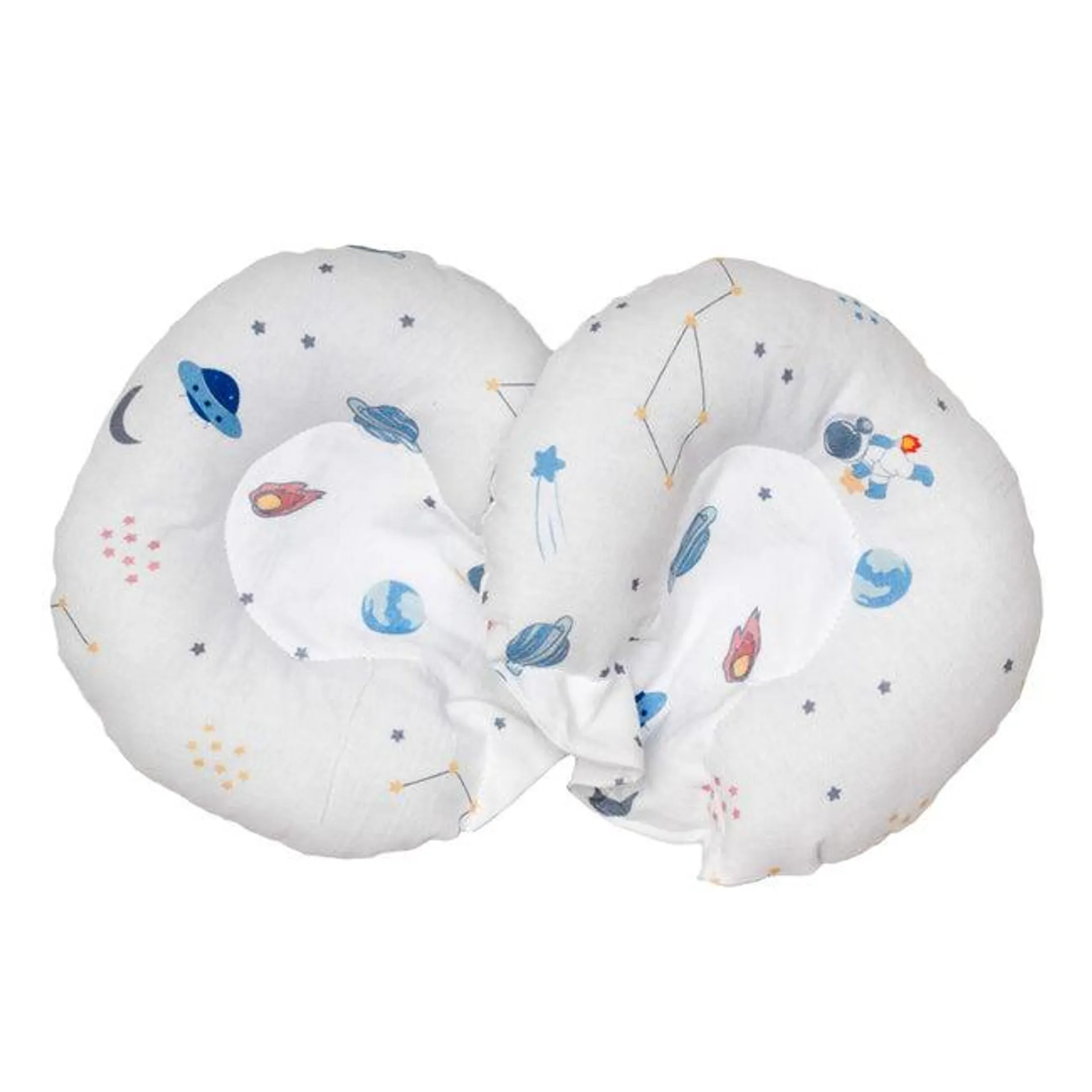 Pack Almohada Mollera Cary 2 Piezas Astronauta 18x20 cm Blanco