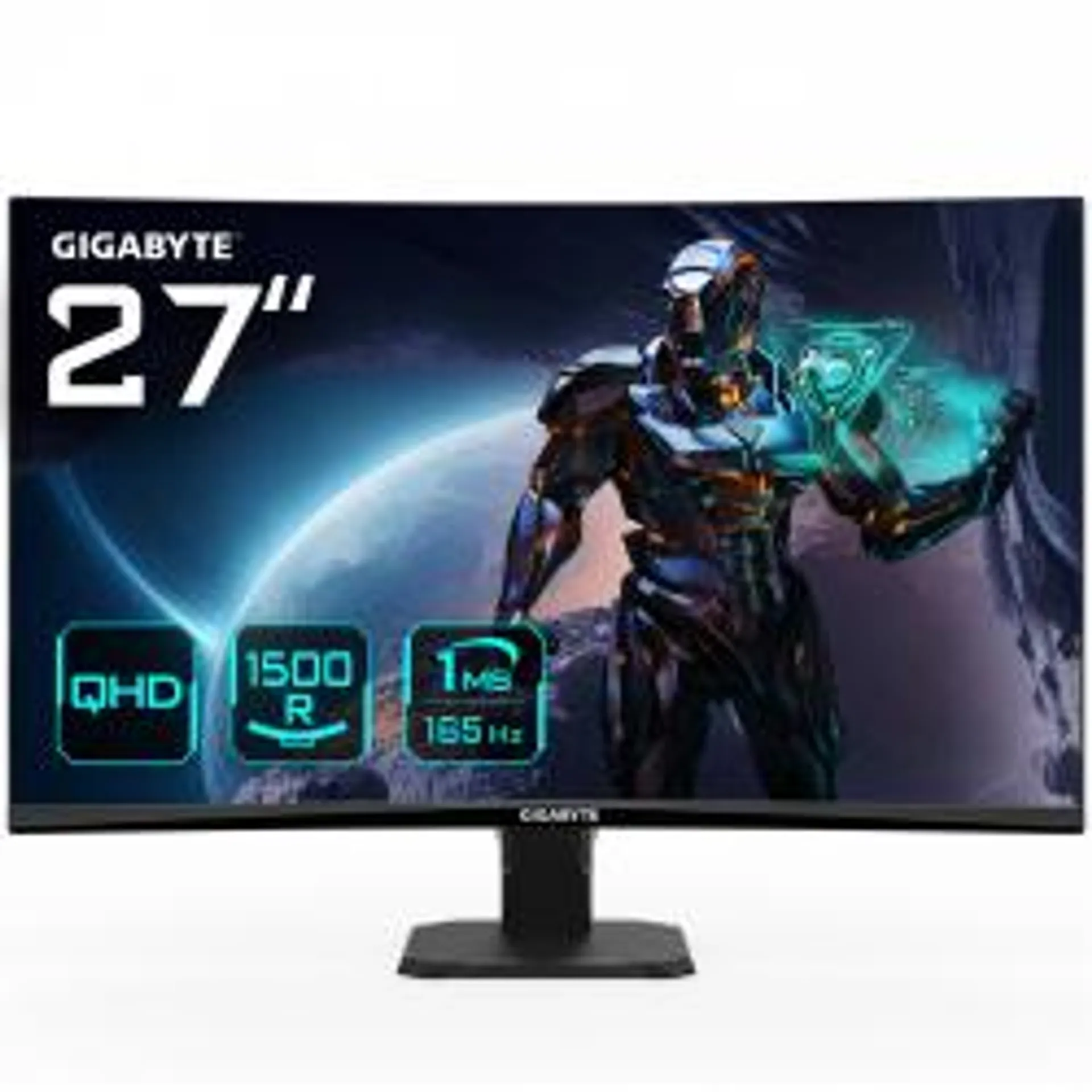 Monitor Gamer Curvo Gigabyte GS27QC LED 27", Quad HD, FreeSync Premium, 165Hz, HDMI, Negro