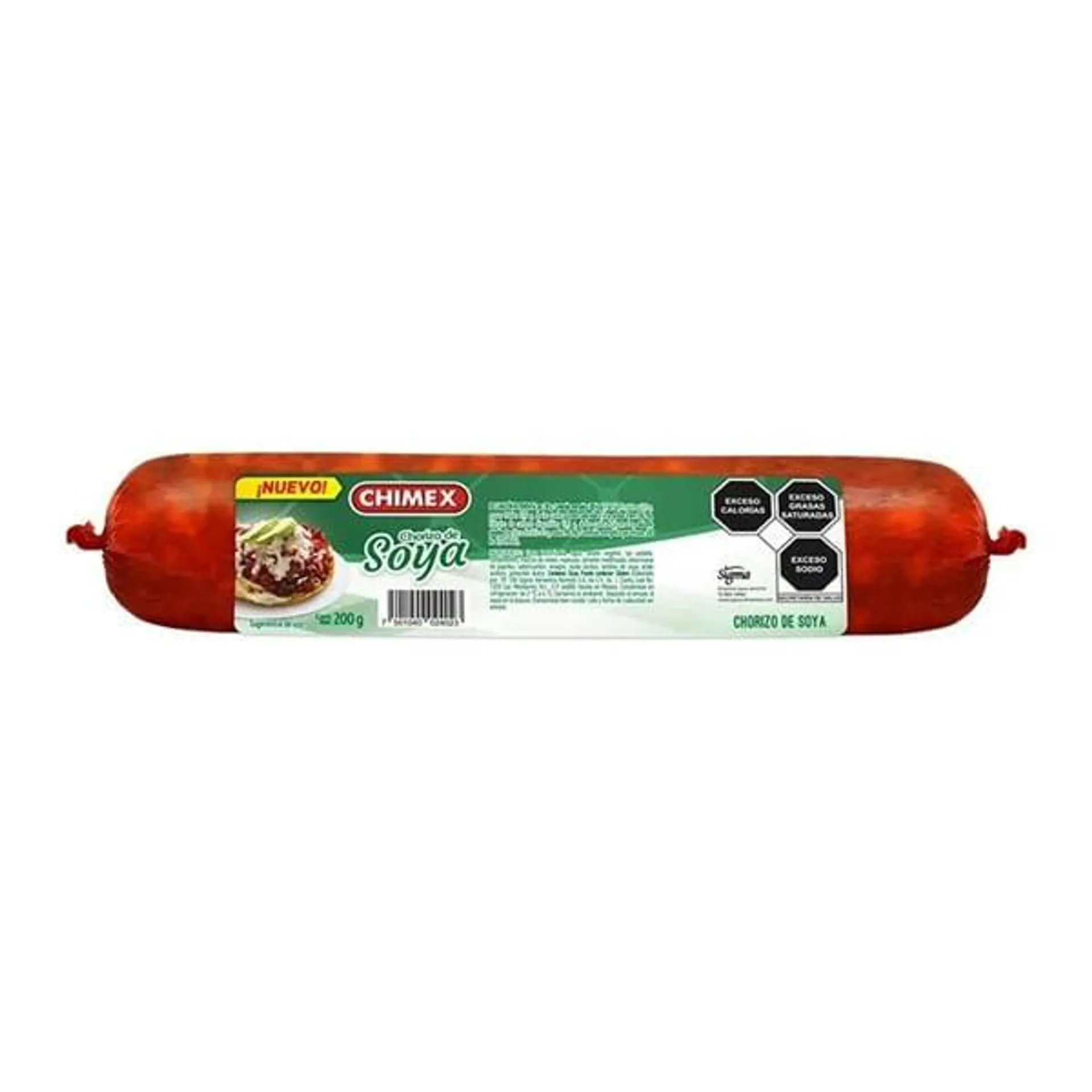 Chorizo Chimex de soya 200 g