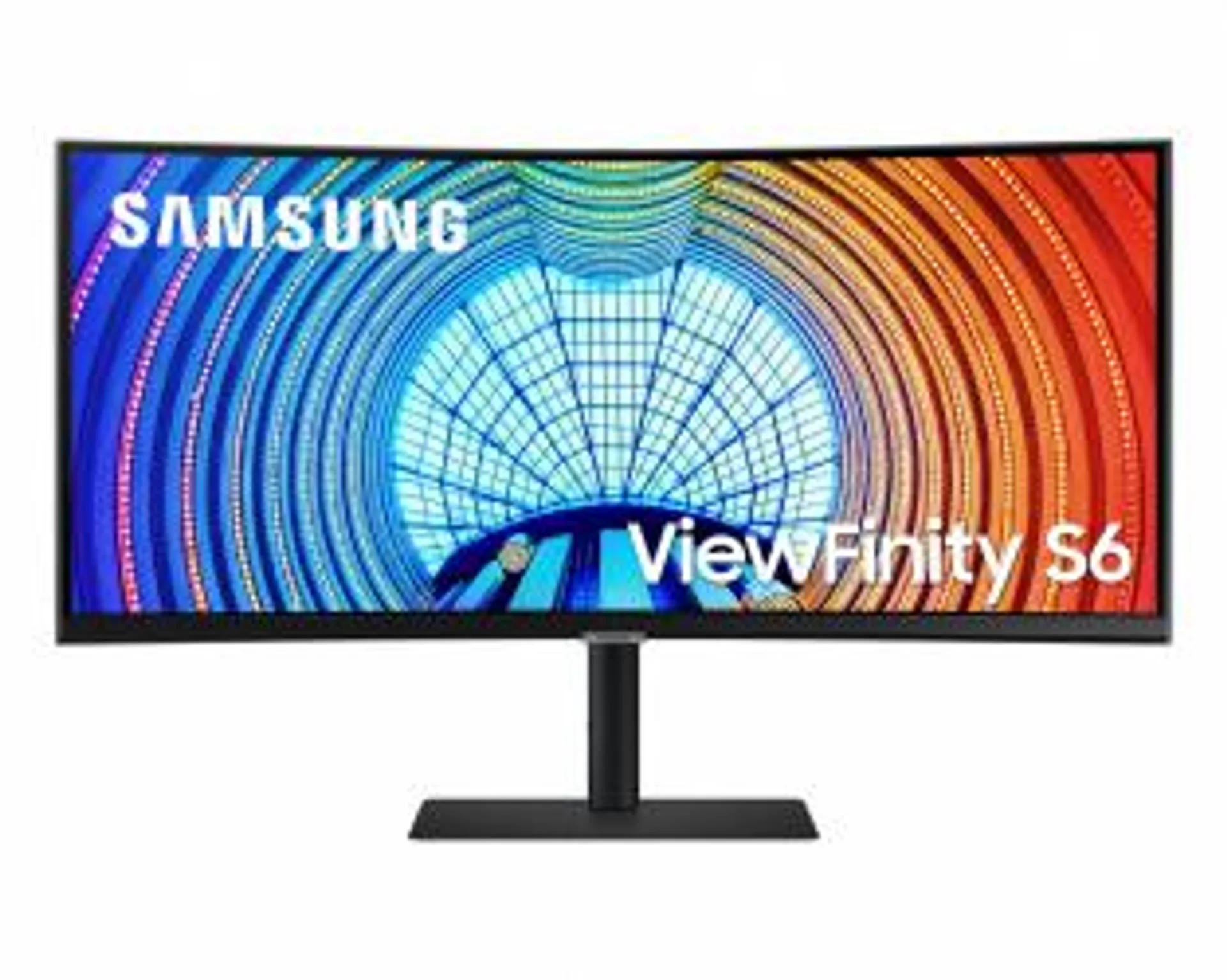 Monitor Curvo Samsung ViewFinity S6 34", Quad HD, Ultra Wide, FreeSync, HDMI, Negro