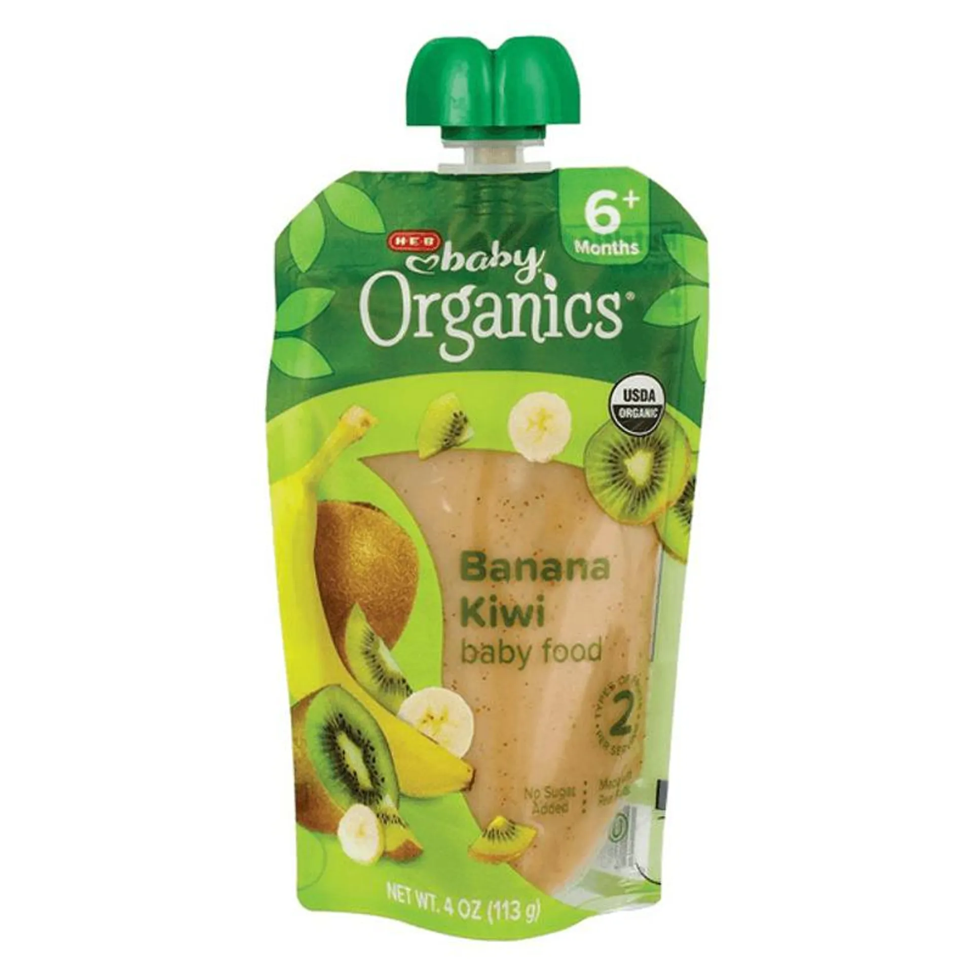 Heb Baby Papilla Organica Platano Kiwi 113 g