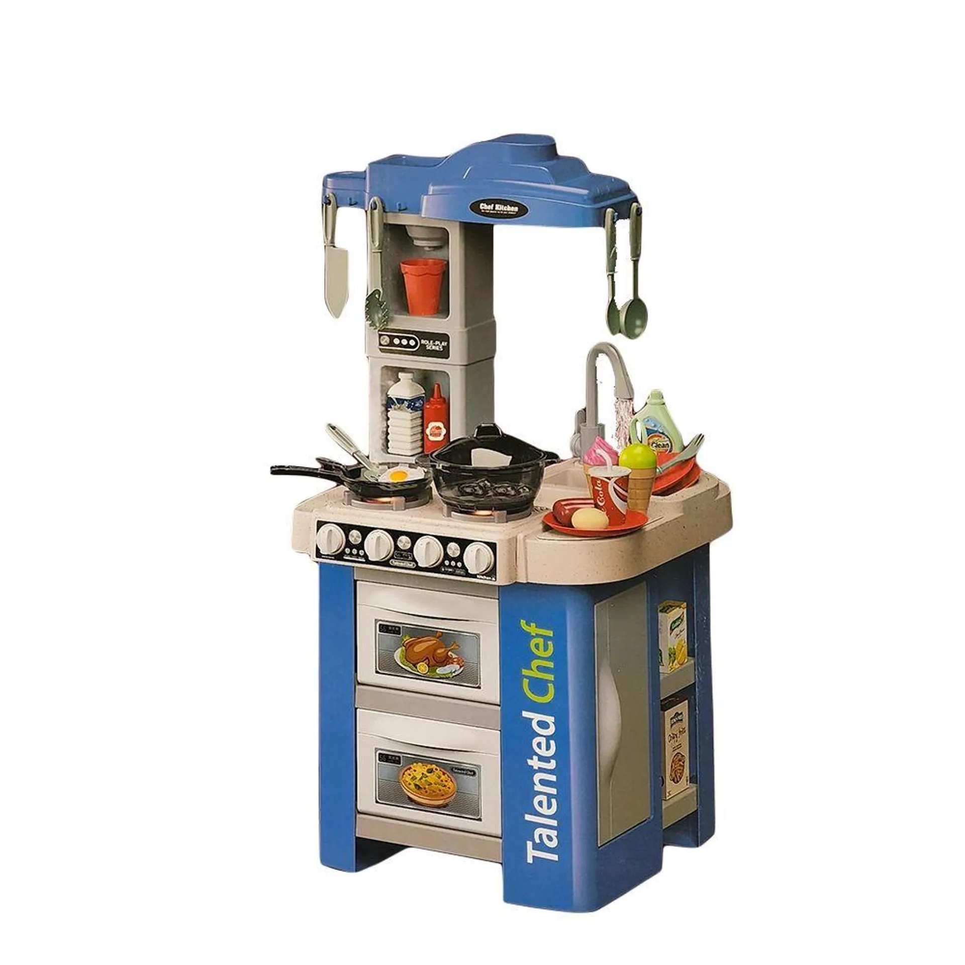 Cocinita Talented Chef 922-128 con Luz y Sonido 67 pz