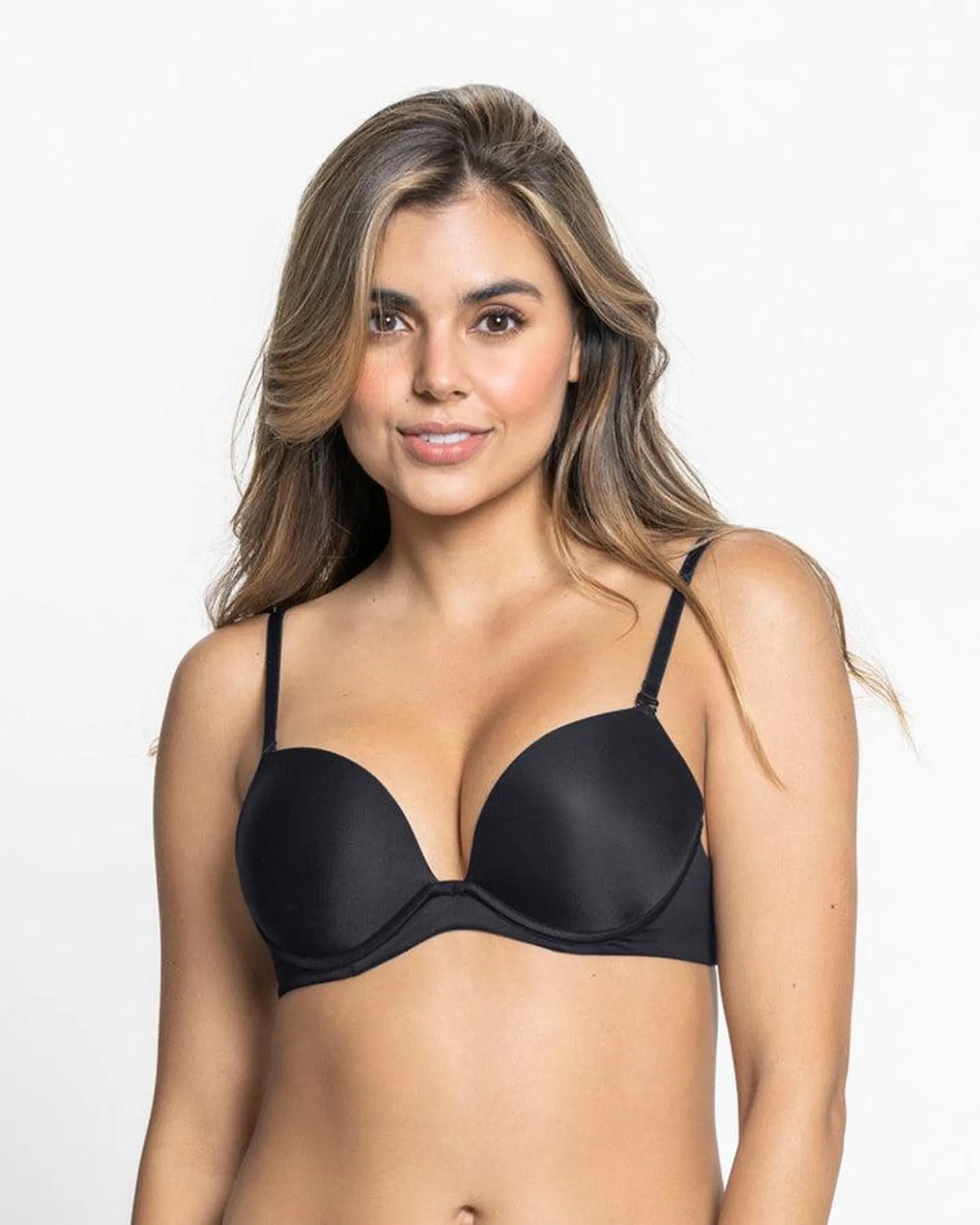 Brasier push up de doble realce con varillas