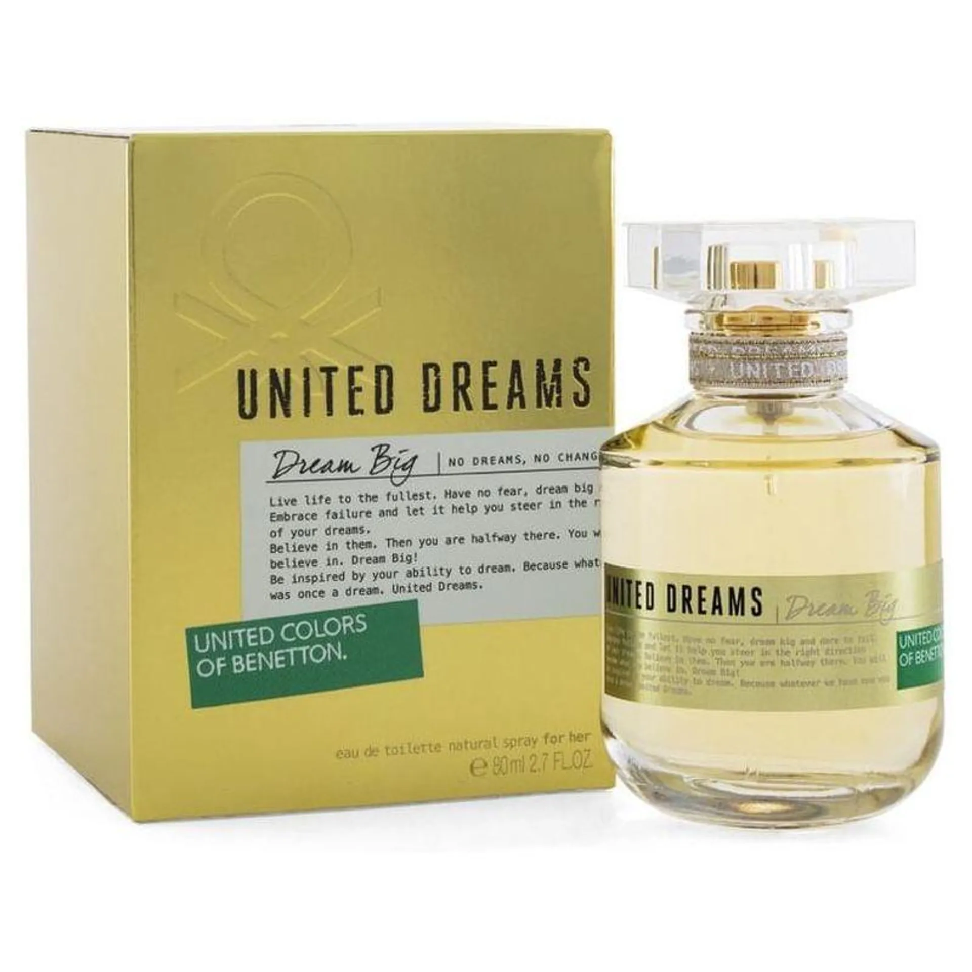 United Dreams Dream Big 80 ml Edt Spray de Benetton