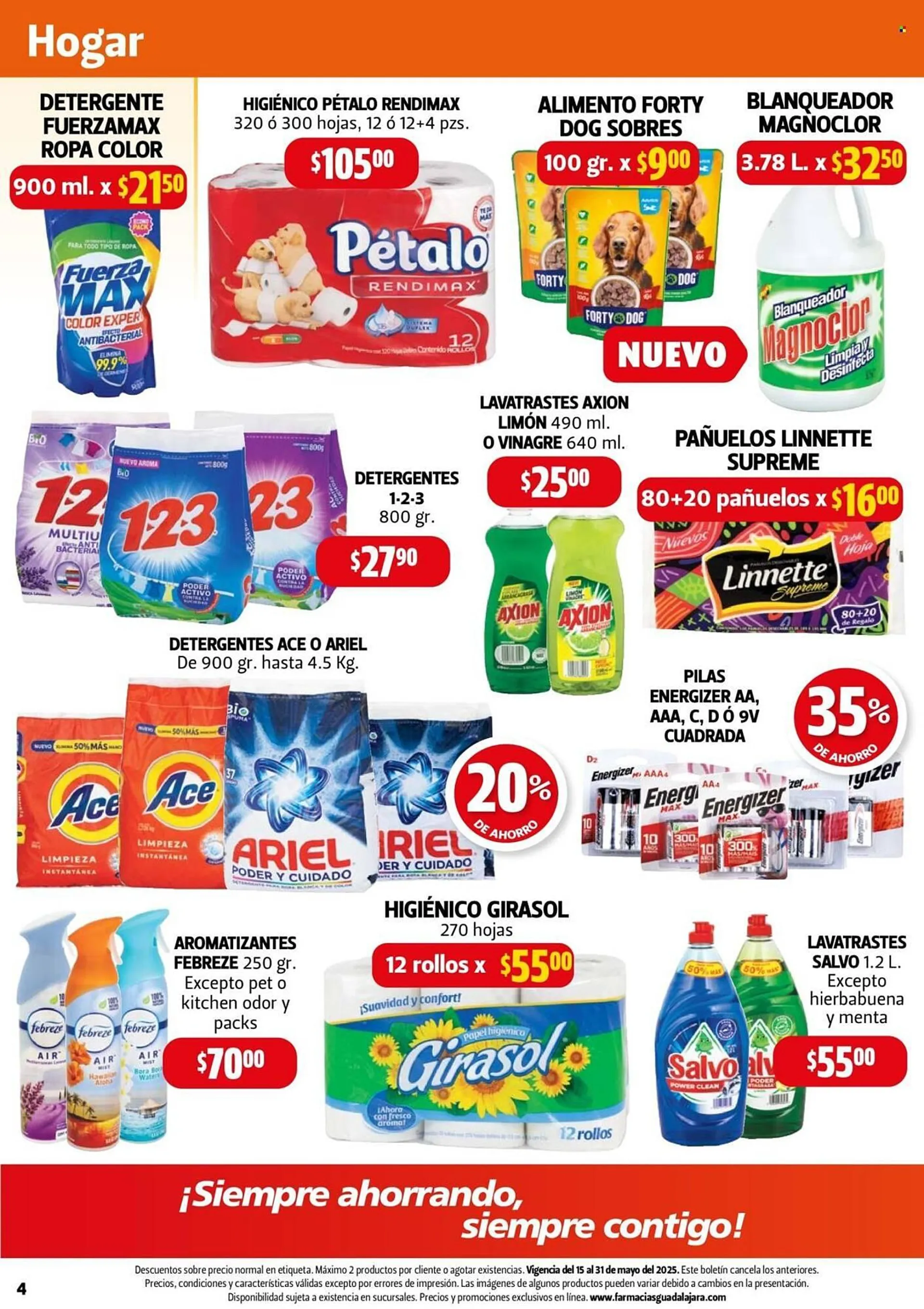 Catálogo de Catálogo Farmacias Guadalajara 15 de mayo al 31 de mayo 2025 - Pagina 4