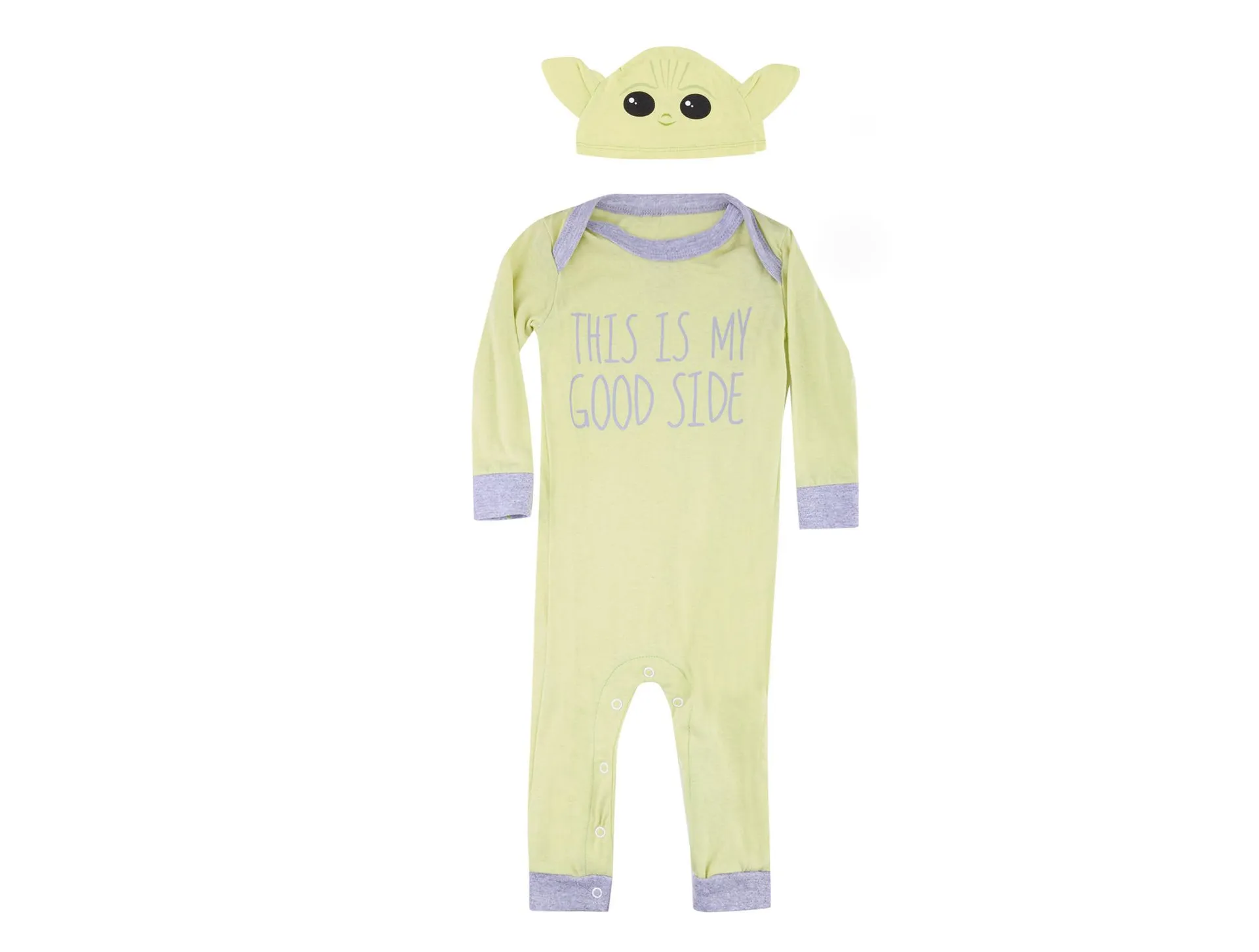 Mameluco Licencias Gorro Baby Yoda Para Bebe 829HH Talla 12