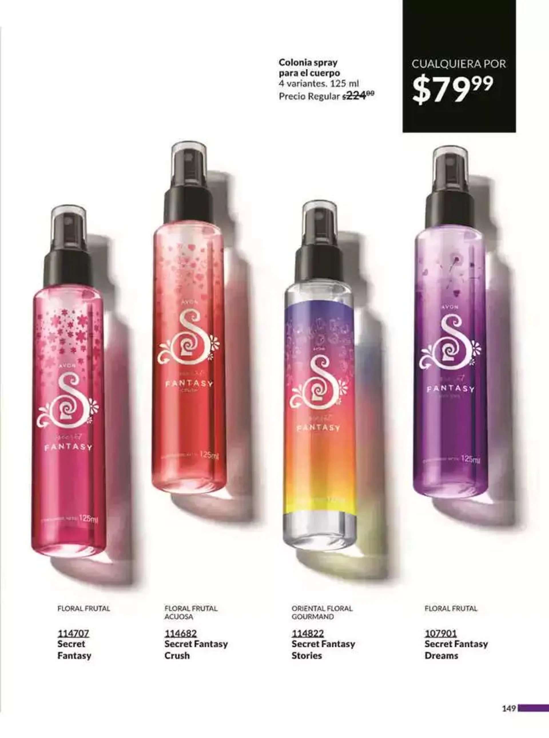 Catálogo de Avon COSMÉTICOS C18 9 de octubre al 15 de noviembre 2024 - Pagina 149