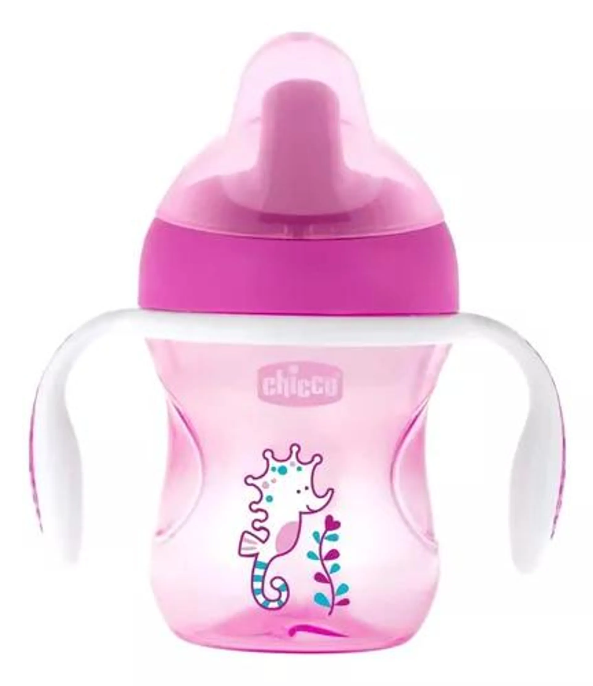 Chicco Vaso Entrenador 6m+, Color Rosa