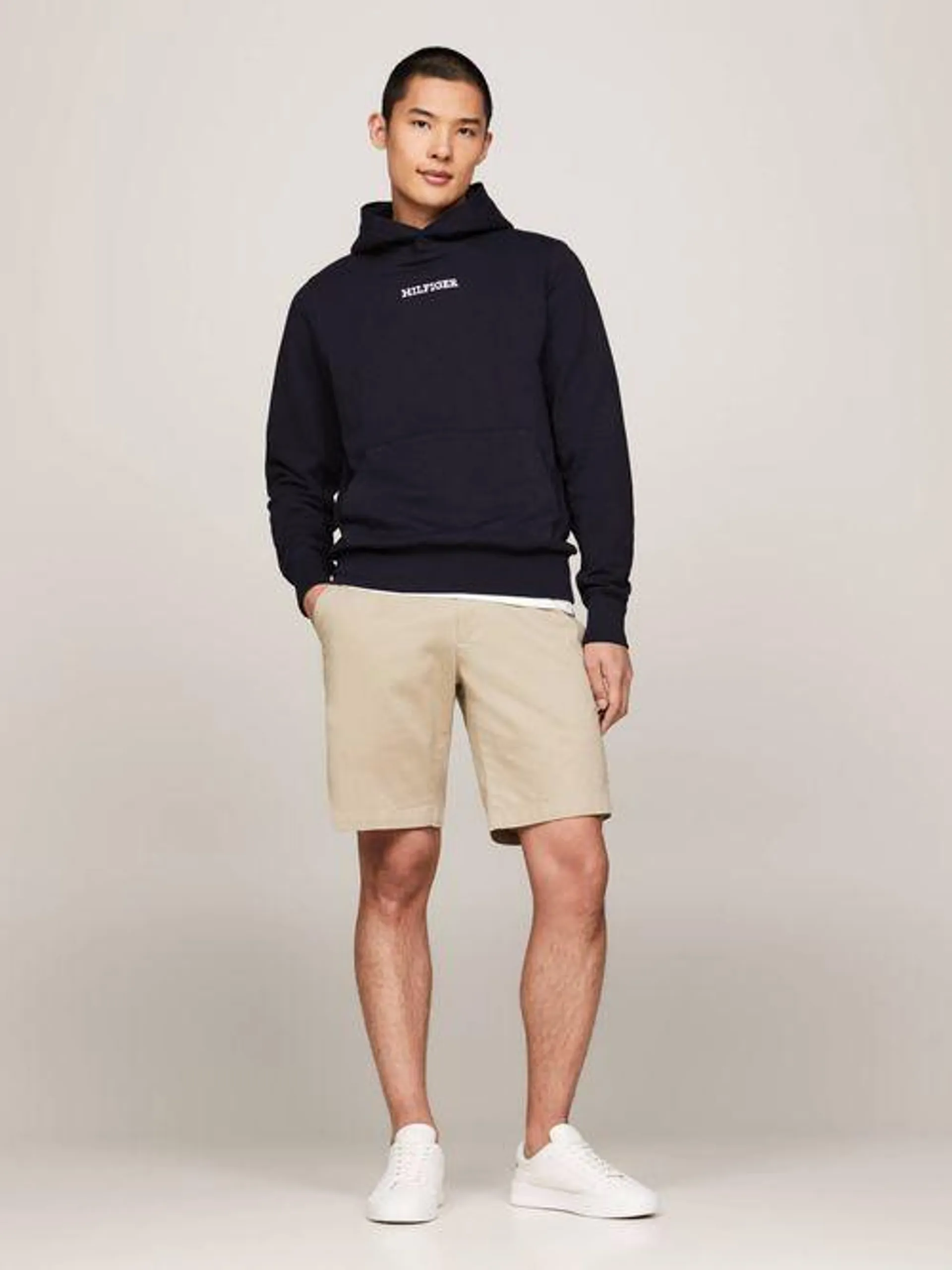 Sudadera con capucha y monotipo Hilfiger de hombre Tommy Hilfiger