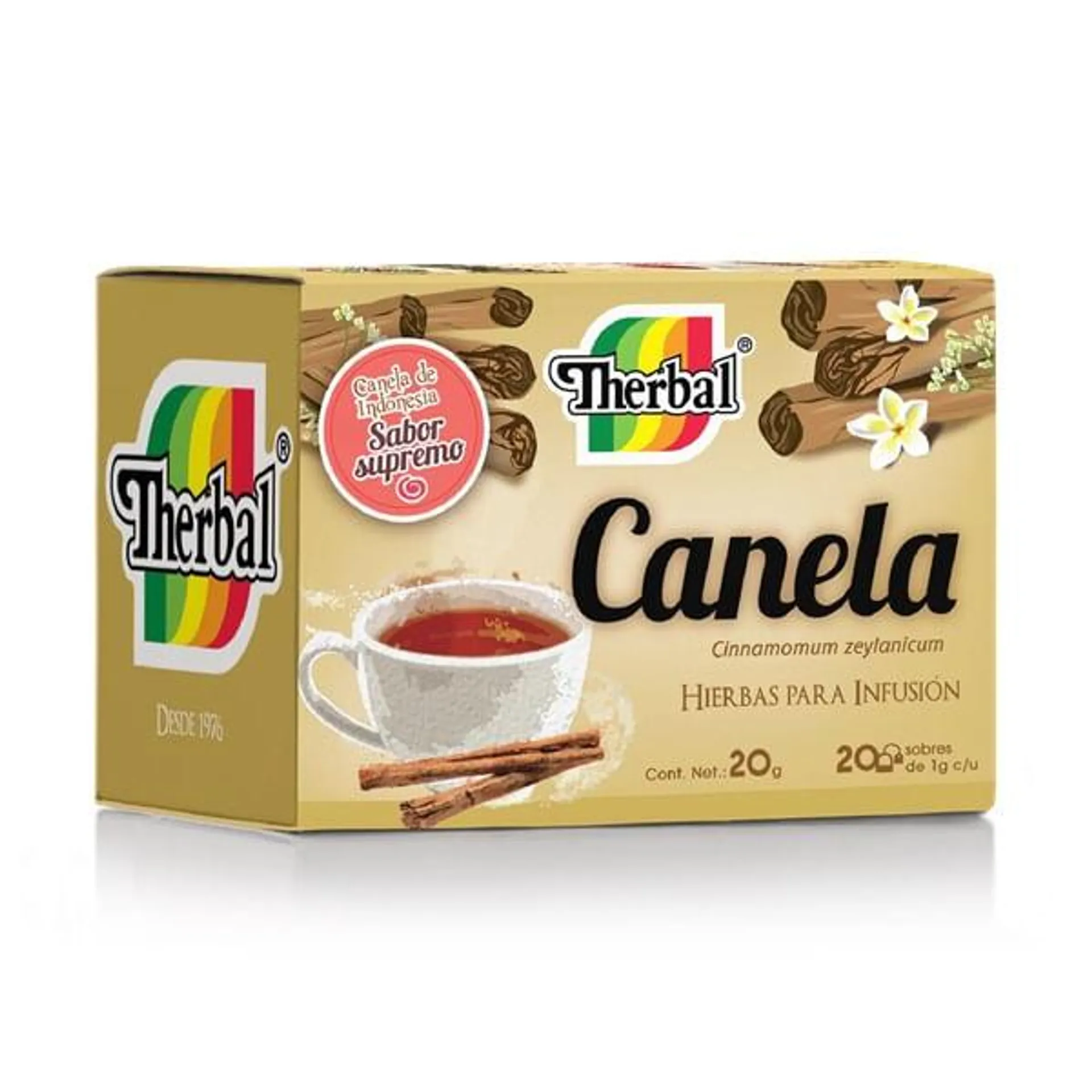 Té therbal canela 20 sobres