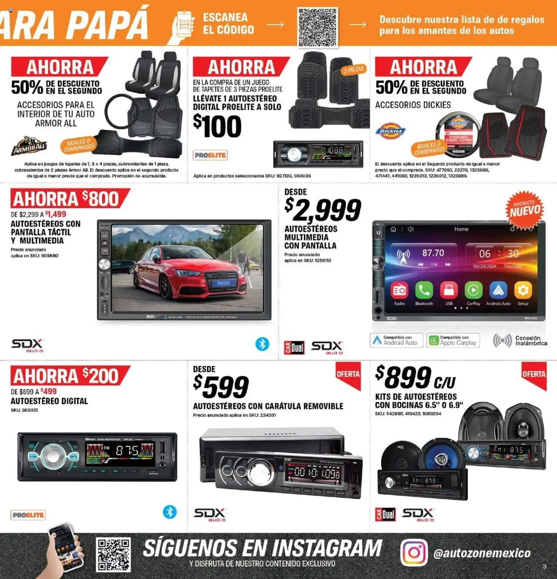 Catálogo de AutoZone catálogo 18 de mayo al 21 de junio 2025 - Pagina 3