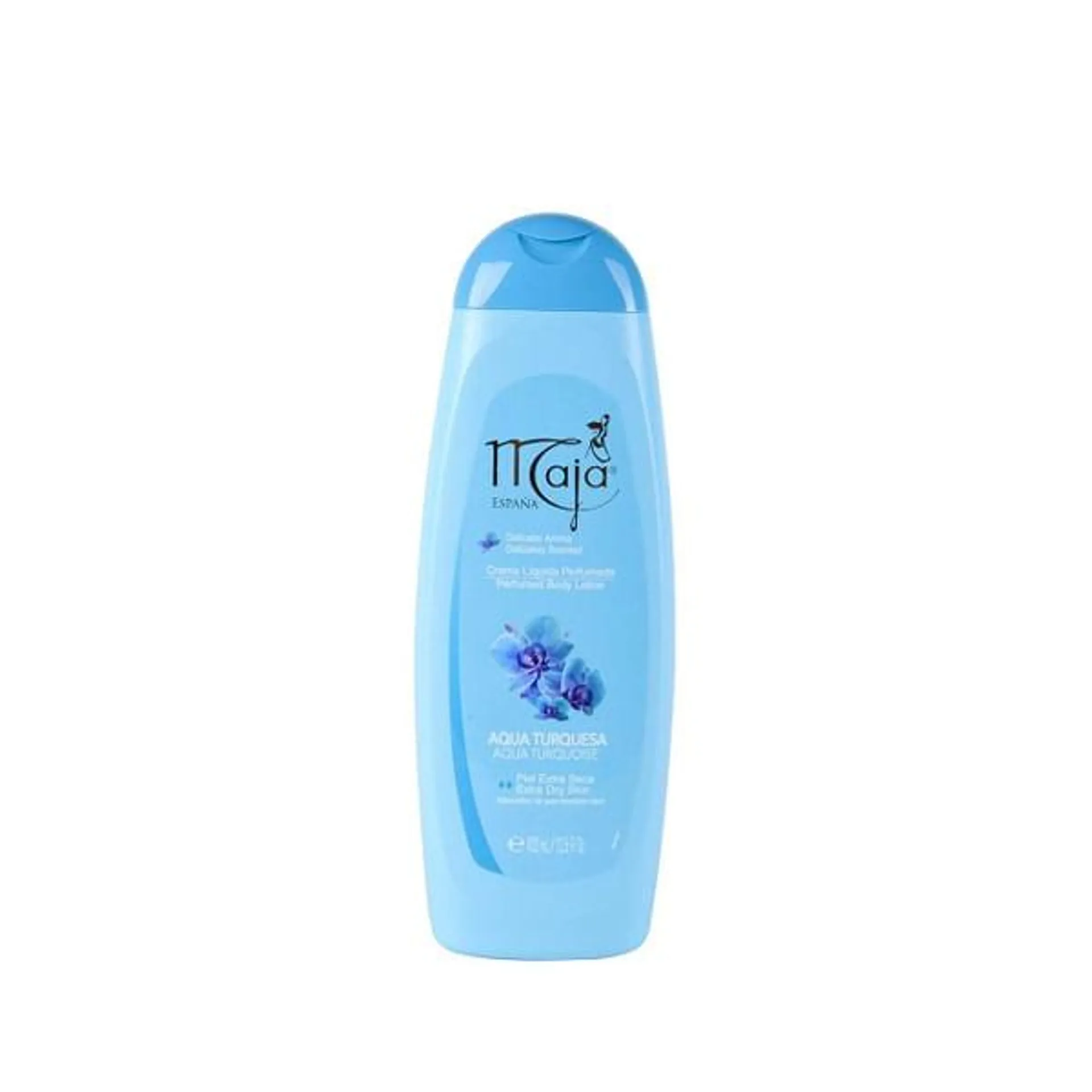 Crema Maja extra seca aqua turquesa 400 ml