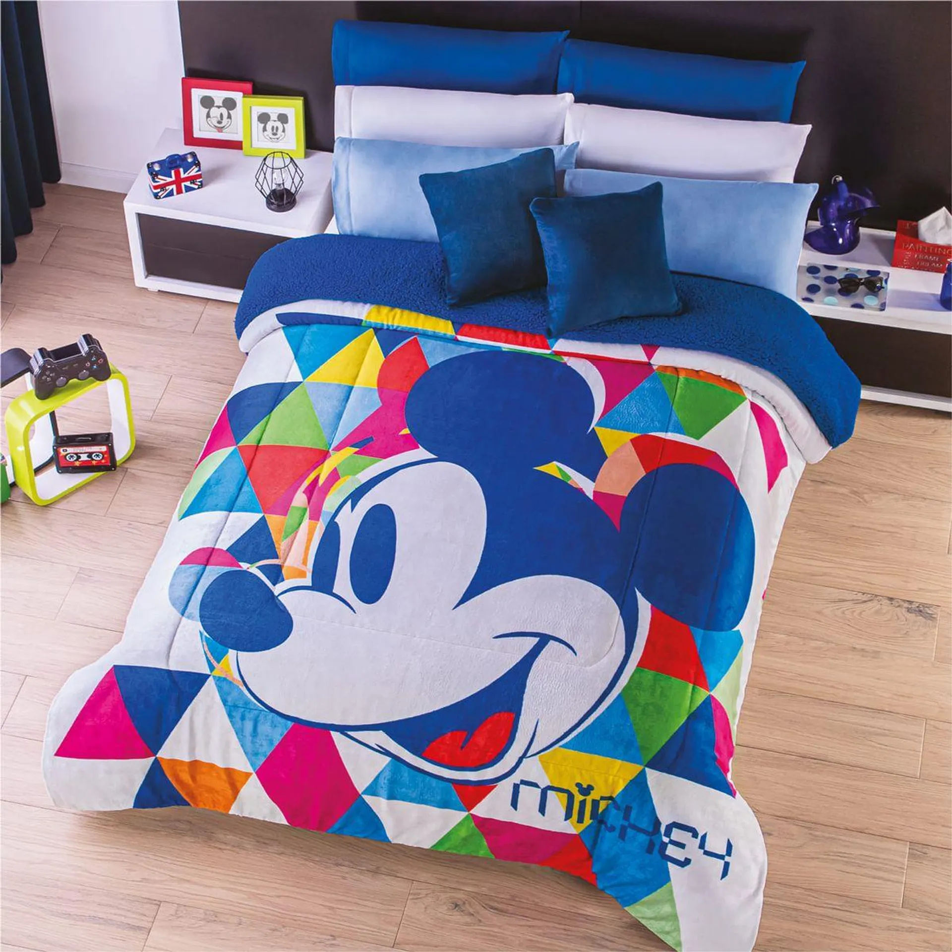 Cobertor Pachicalientito Mickey Colors IND/MAT