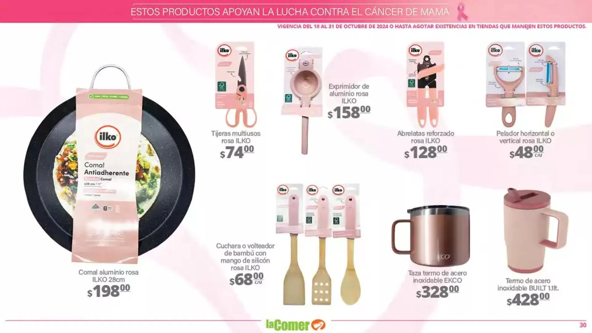 Catálogo de La Comer es la tienda Rosa 18 de octubre al 31 de octubre 2024 - Pagina 30