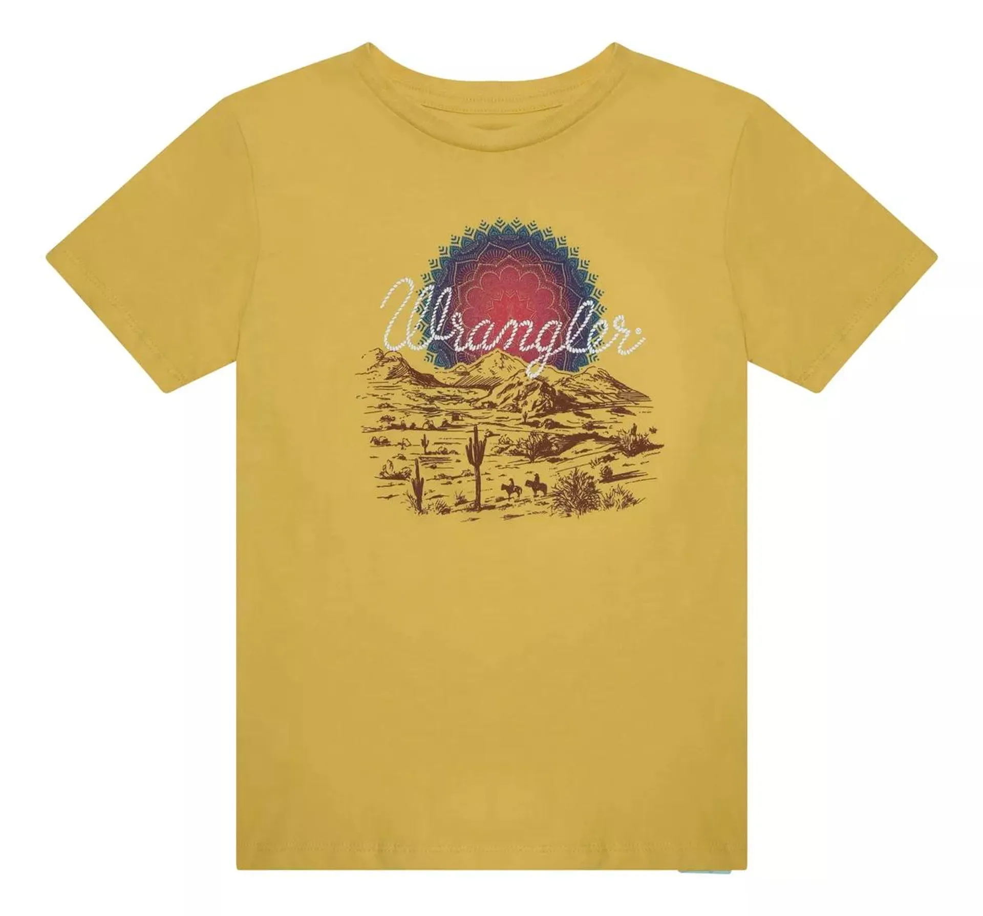 Playera Comfort Manga Corta Wrangler Niña 272