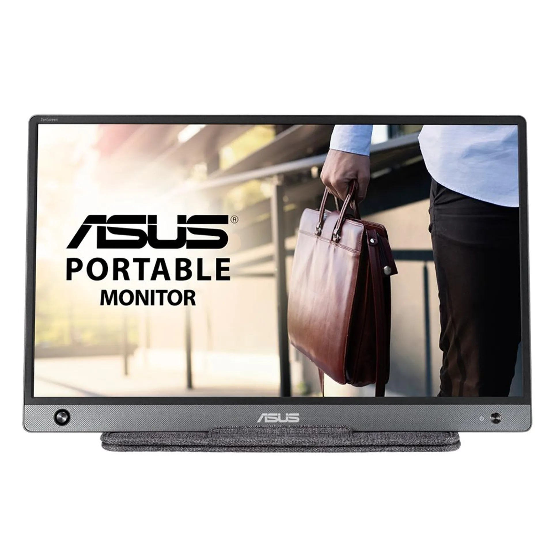 Monitor Portátil ASUS MB16AH OLED 15.6" / Full HD / HDMI / Bocinas Integradas (2x 1W RMS) / Negro/Gris / MB16AH