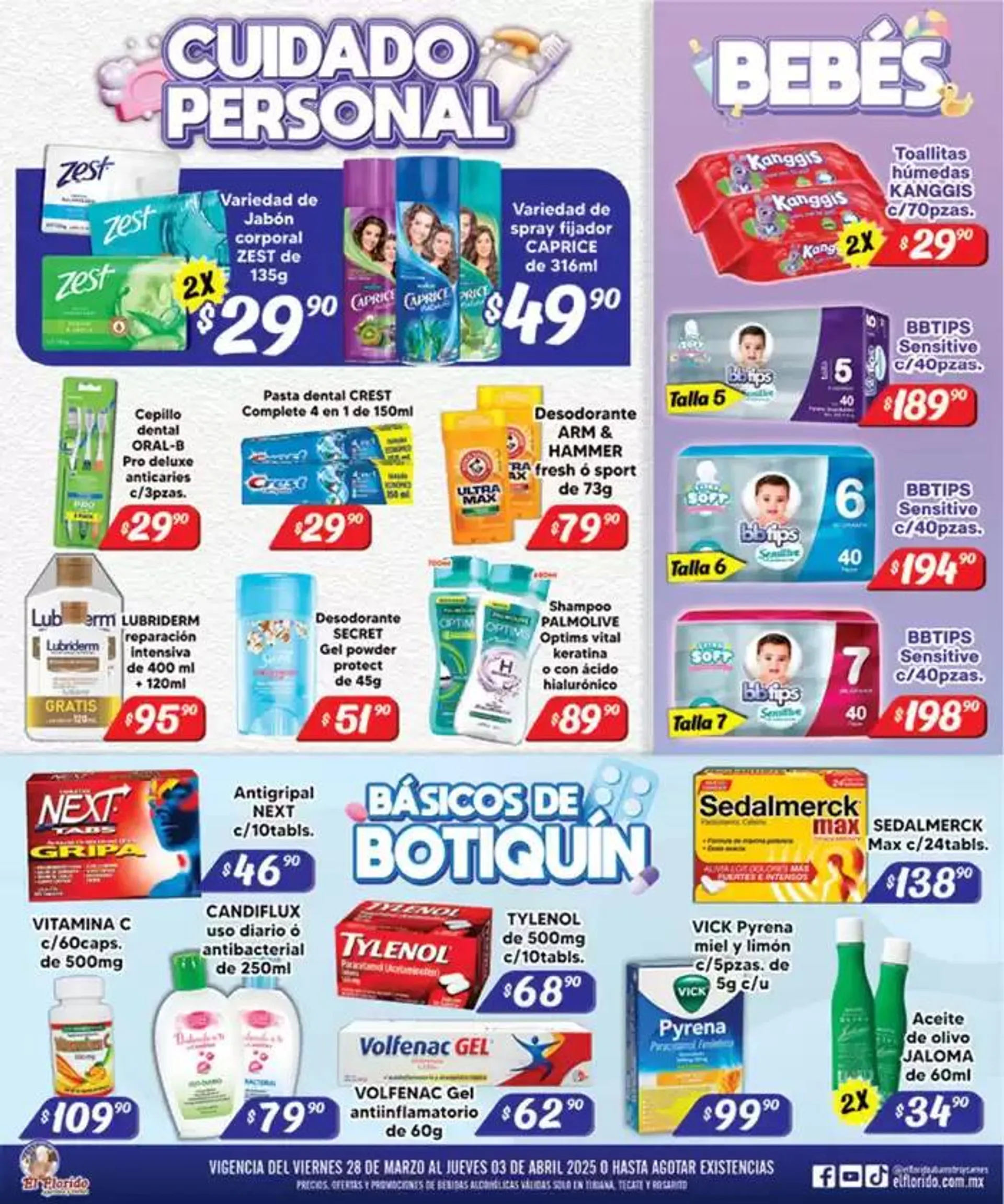 Catálogo de Ofertas El Florido 1 de abril al 3 de abril 2025 - Pagina 14