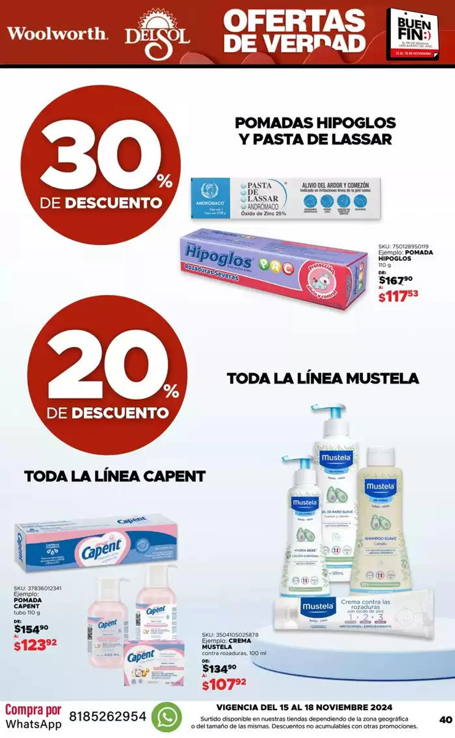 Catálogo de Ofertas de verdad 18 de noviembre al 18 de noviembre 2024 - Pagina 40