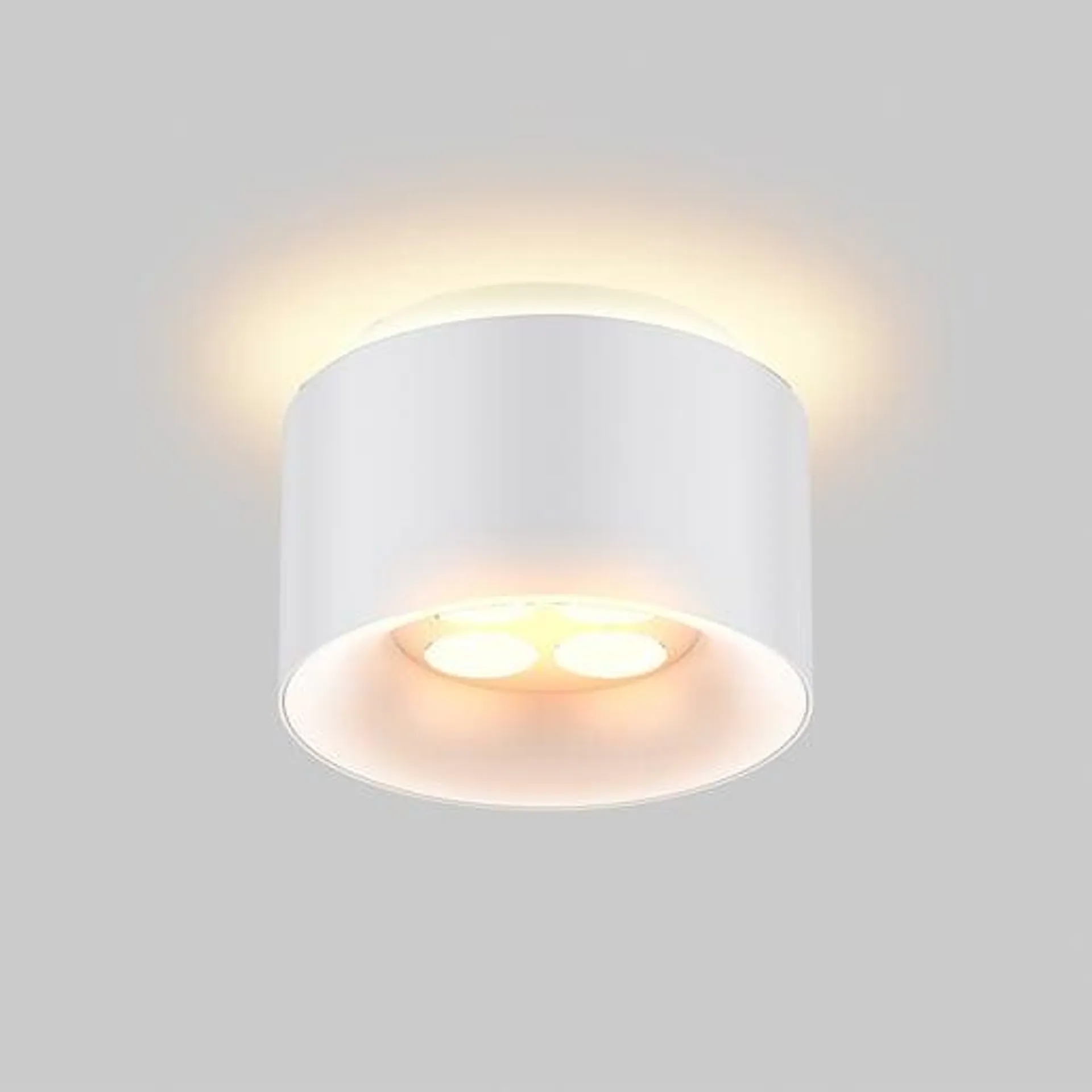 Lámpara Spot LED Empotrada 12 W, Luz Blanca Ajustable Directa e Indirecta, IK06, No atenuable