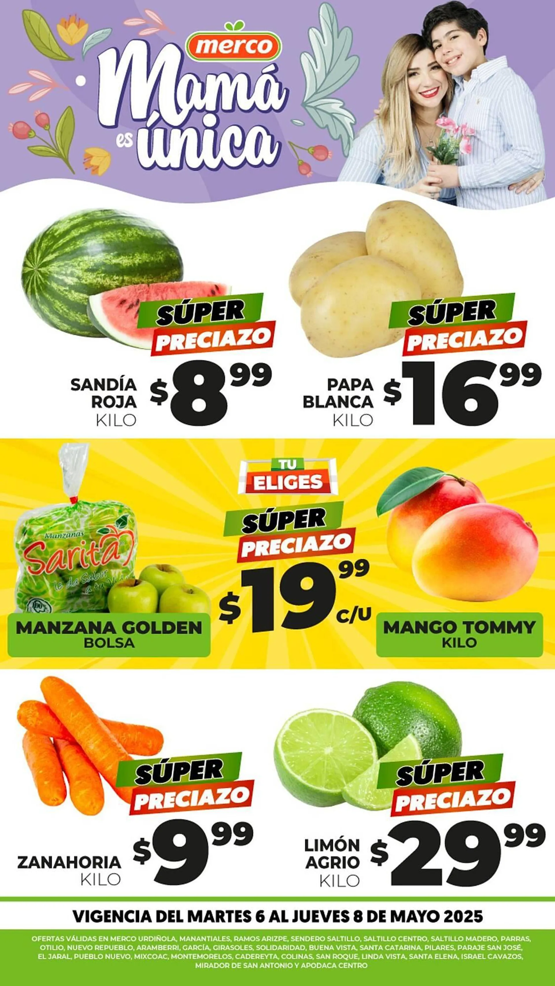 Catálogo de Catálogo Merco 6 de mayo al 8 de mayo 2025 - Pagina 1