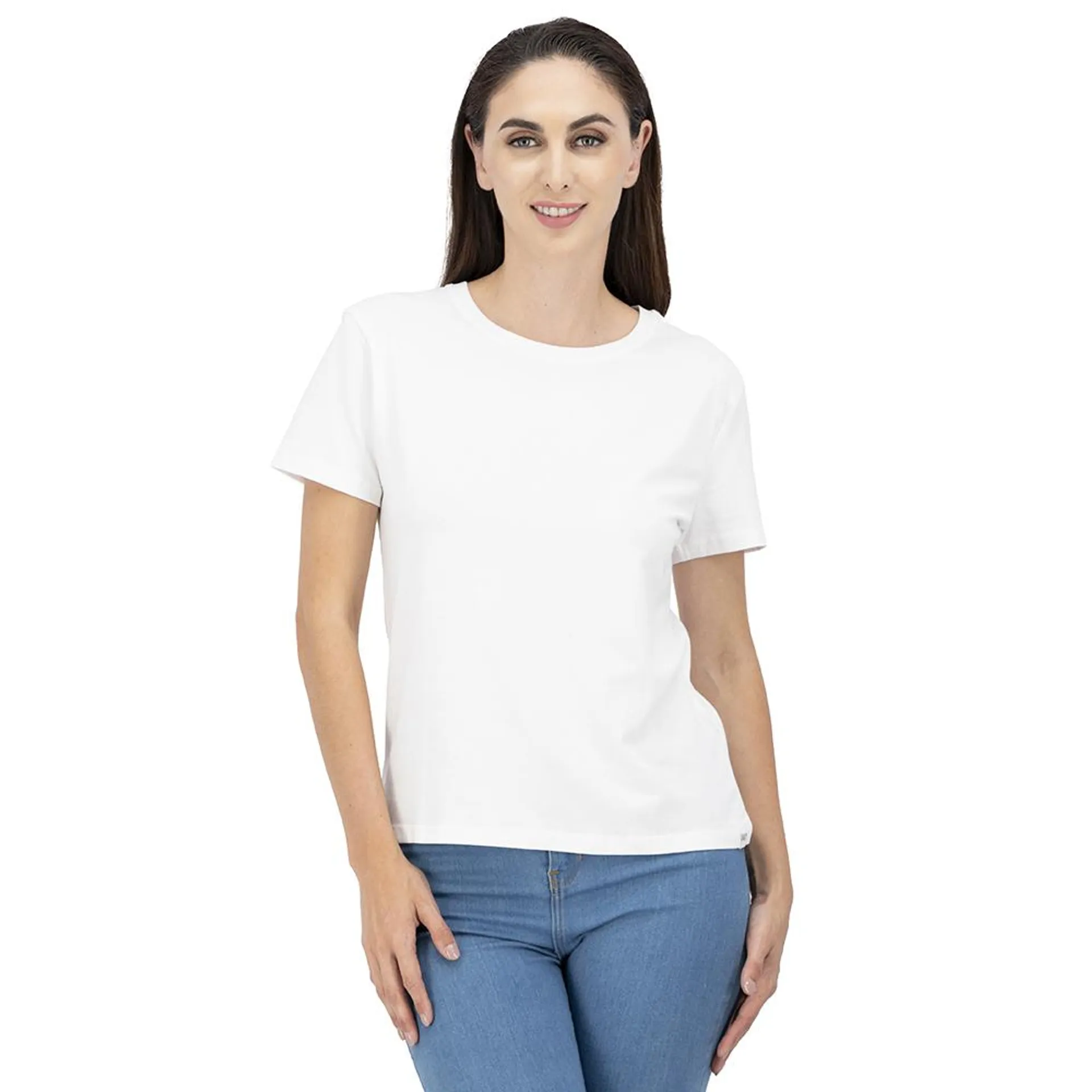 Playera Básica Mujer Cuello Redondo