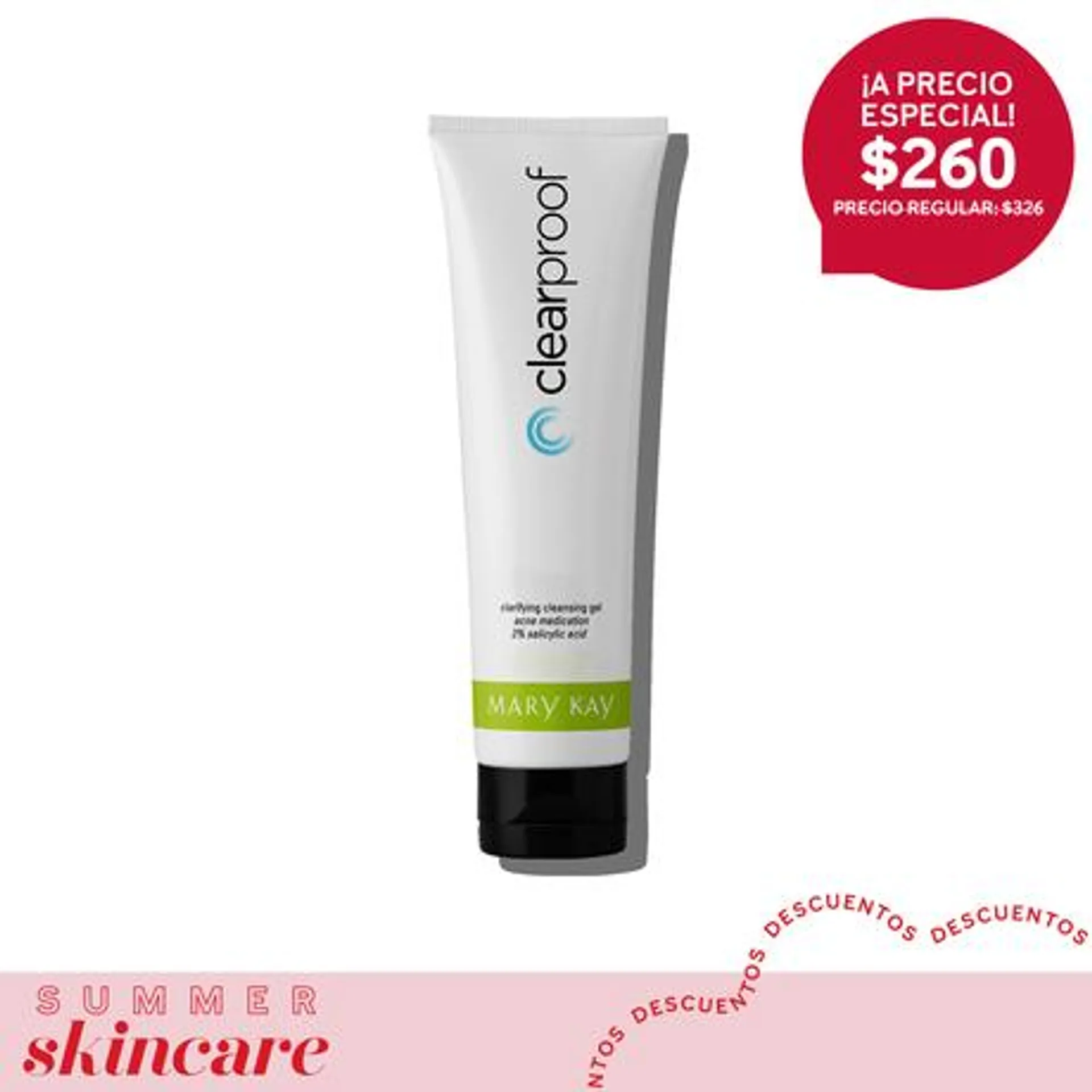 Gel Limpiador para Cutis con Tendencia al Acné Clear Proof®