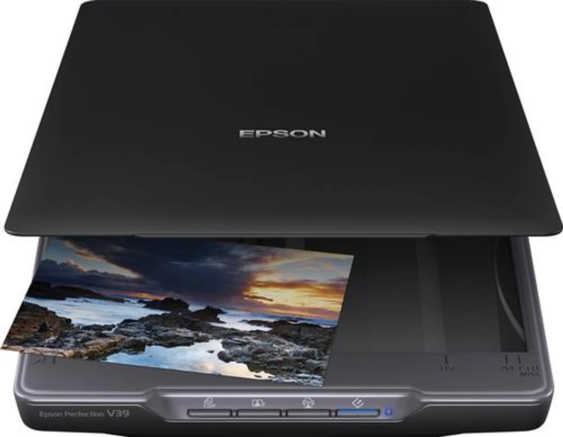 Escáner Epson Perfection V39 Ii A Color 4800 X 4800 Dpi Usb Negro B11B268201