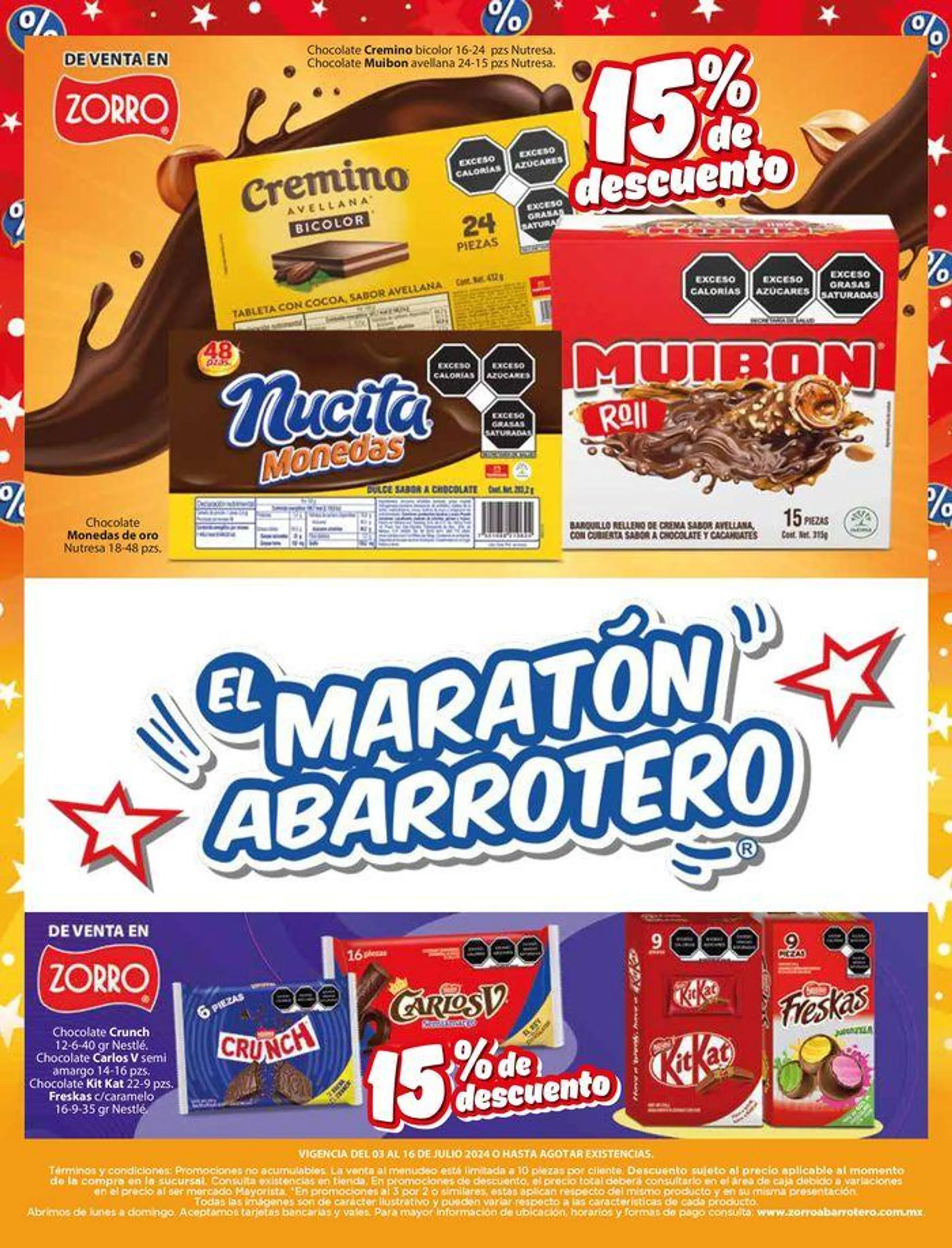 Catálogo de El maratón abarrotero 5 de julio al 1 de julio 2024 - Pagina 16