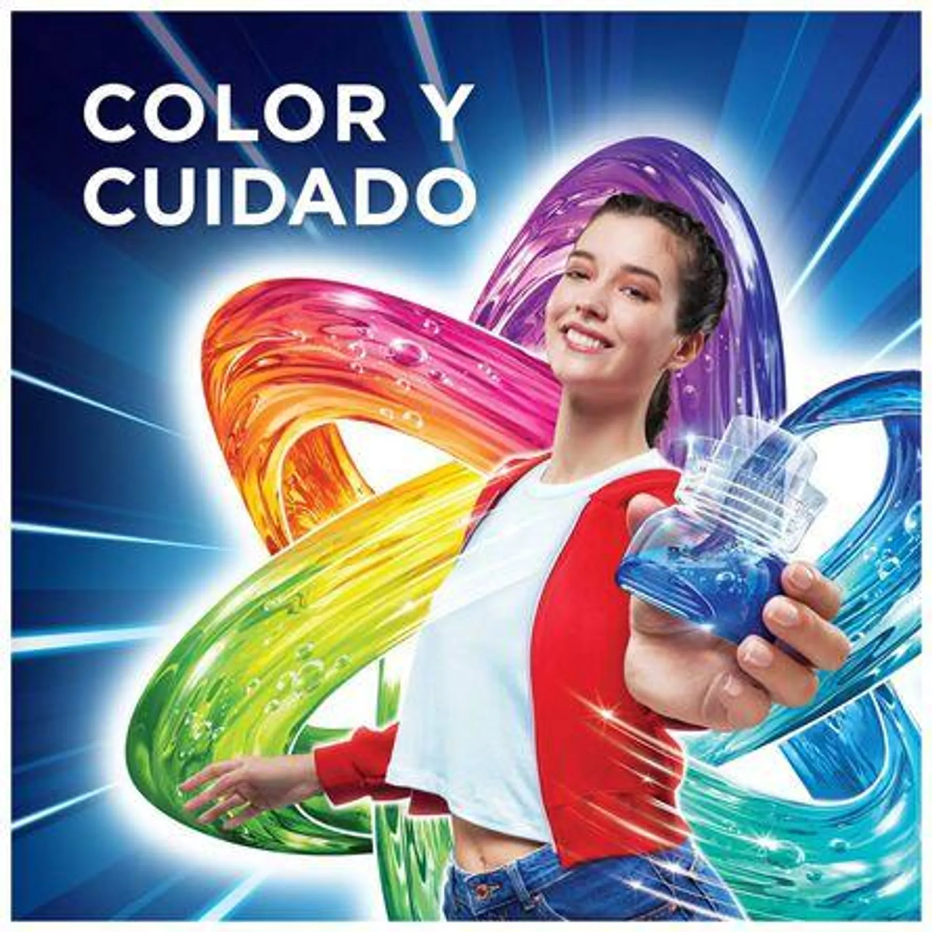 Detergente Líquido Ariel Color 45 lavadas (2800ml)