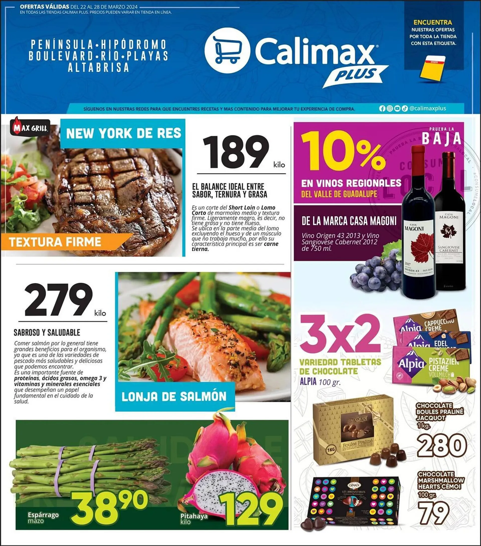 Catálogo de Catálogo Calimax 25 de marzo al 28 de marzo 2024 - Pagina 