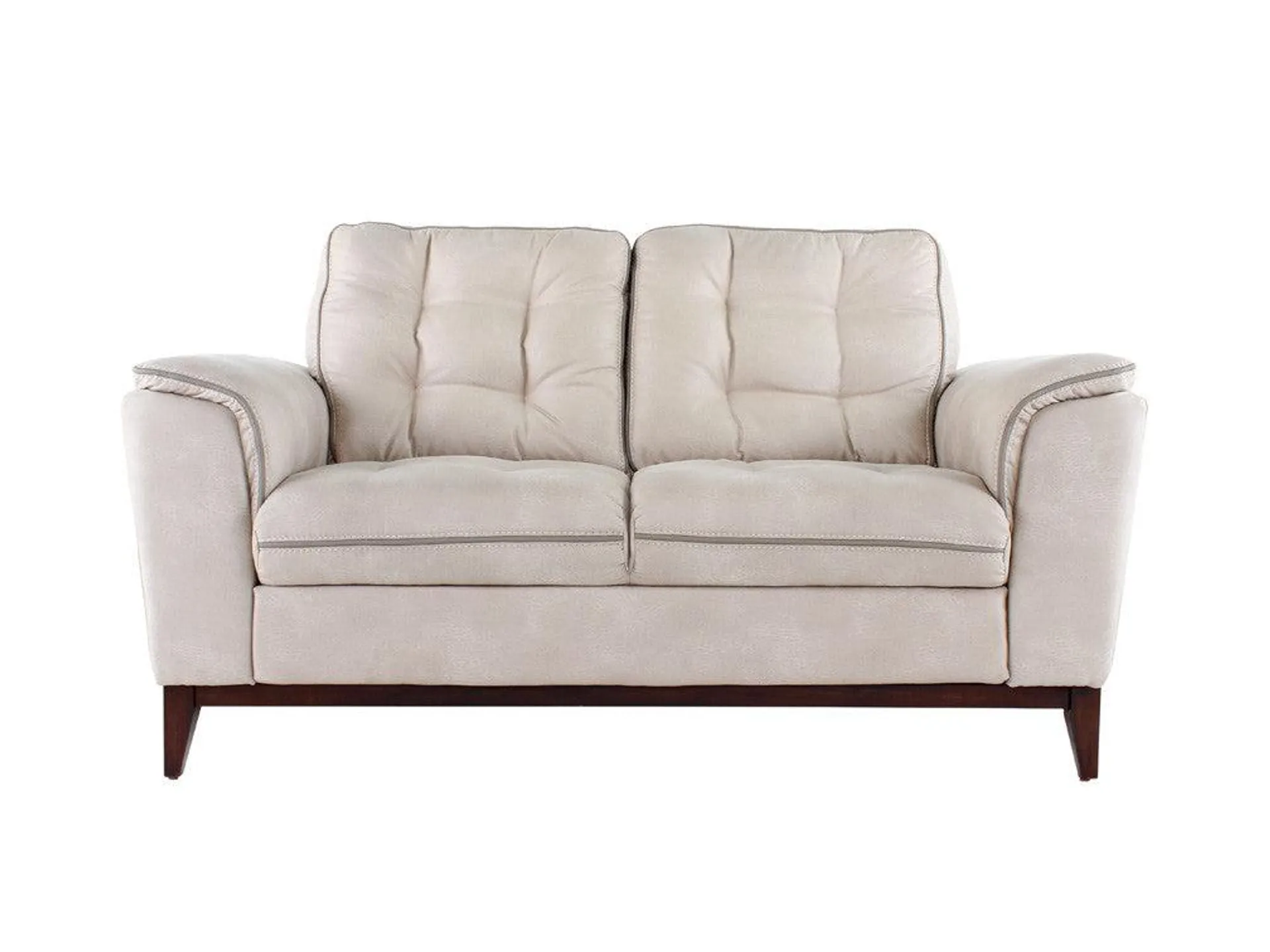 Love Seat de Vinil Beige Aura Chacra