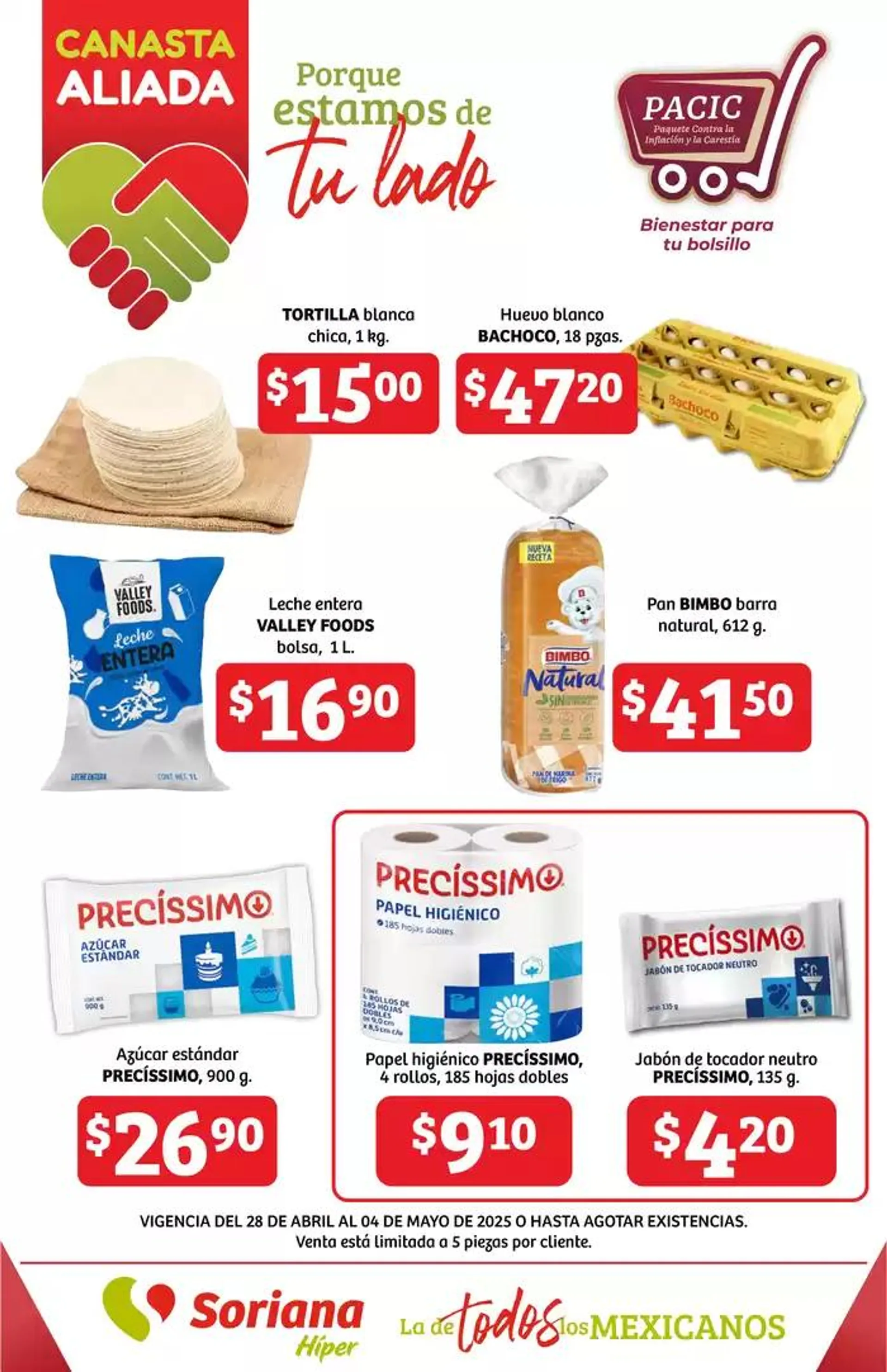 Catálogo de Canasta Aliada Híper Nacional 30 de abril al 4 de mayo 2025 - Pagina 1