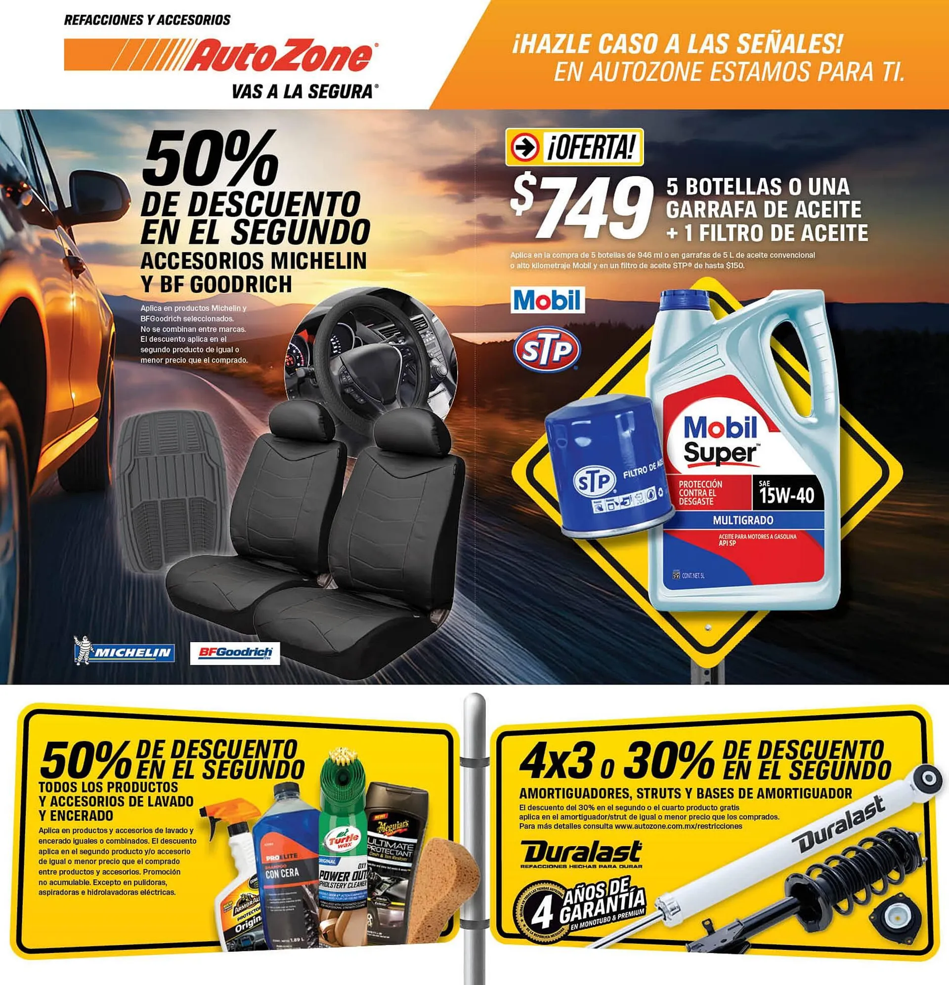 Catálogo de Catálogo AutoZone 4 de abril al 30 de abril 2025 - Pagina 1