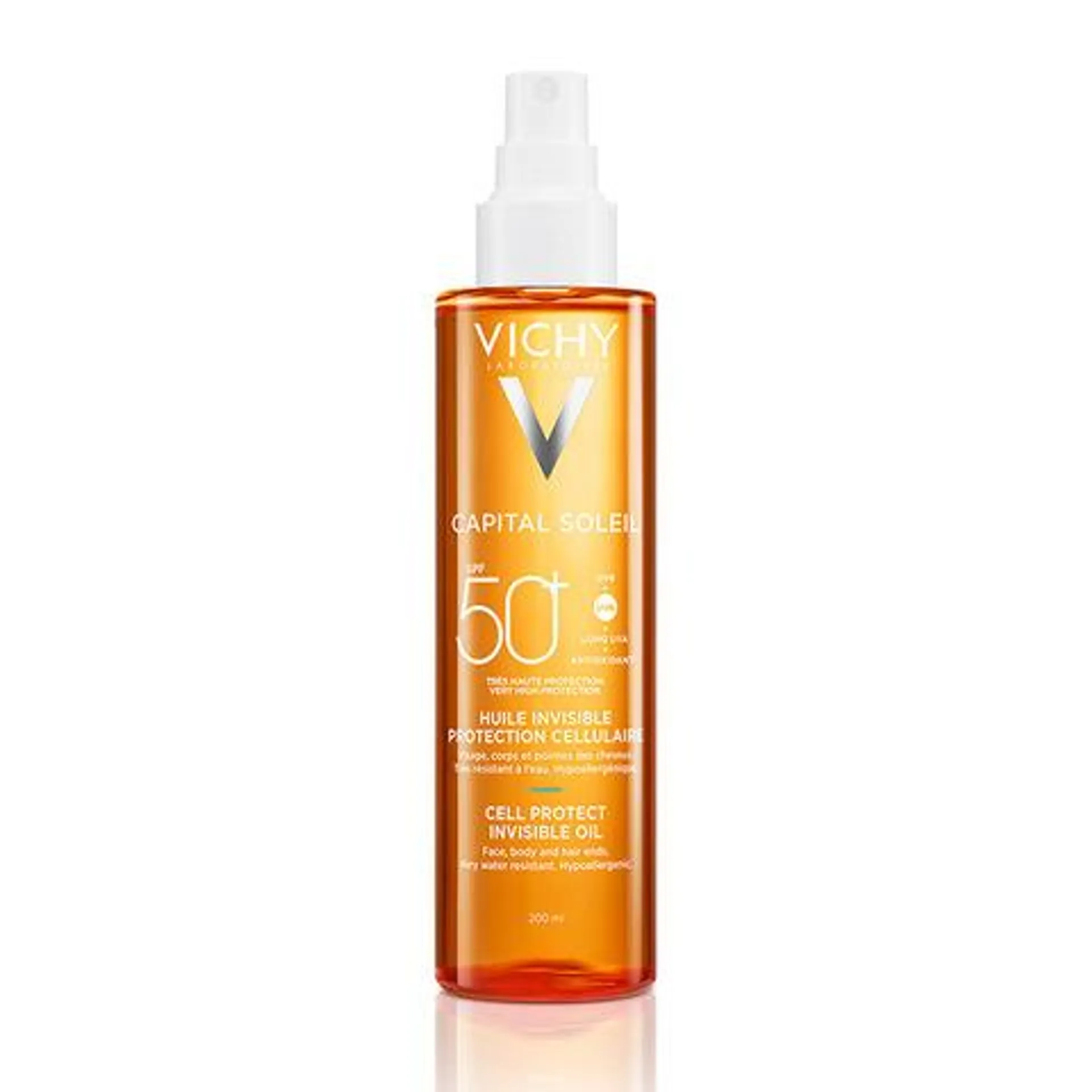 Vichy Capital Soleil Aceite Invisible FPS 50+ Protector Solar