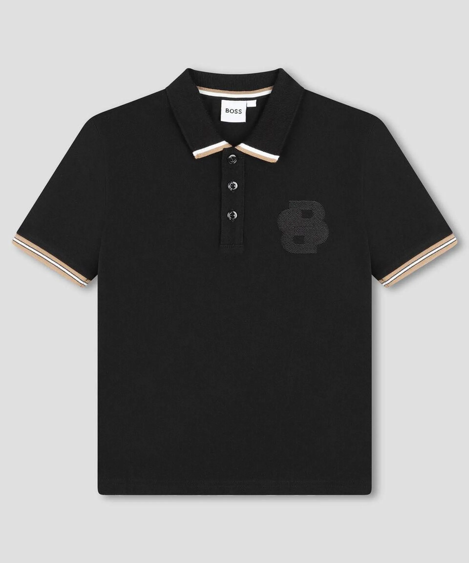 Playera Tipo Polo Manga Corta Niño