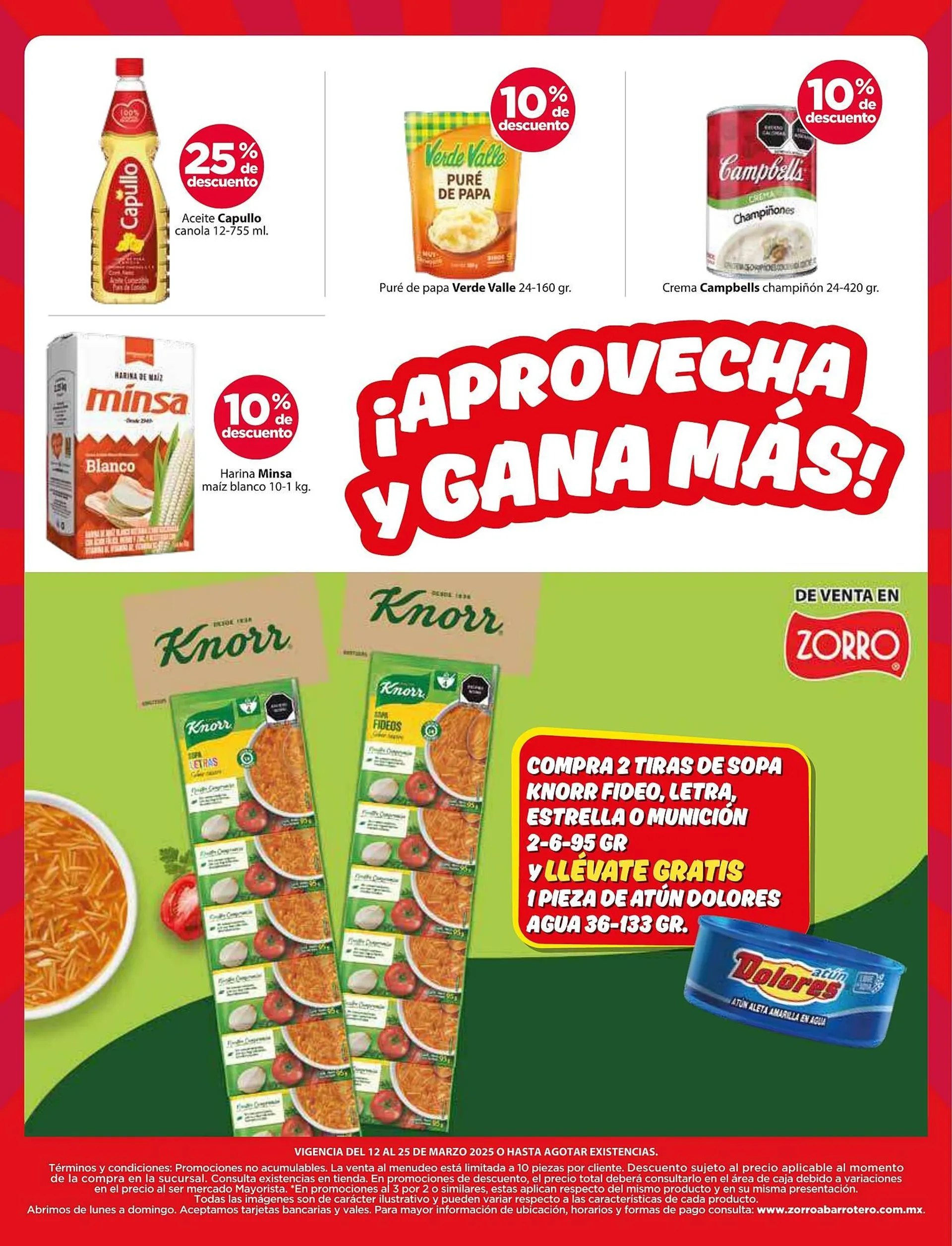 Catálogo de Catálogo Zorro 12 de marzo al 25 de marzo 2025 - Pagina 5