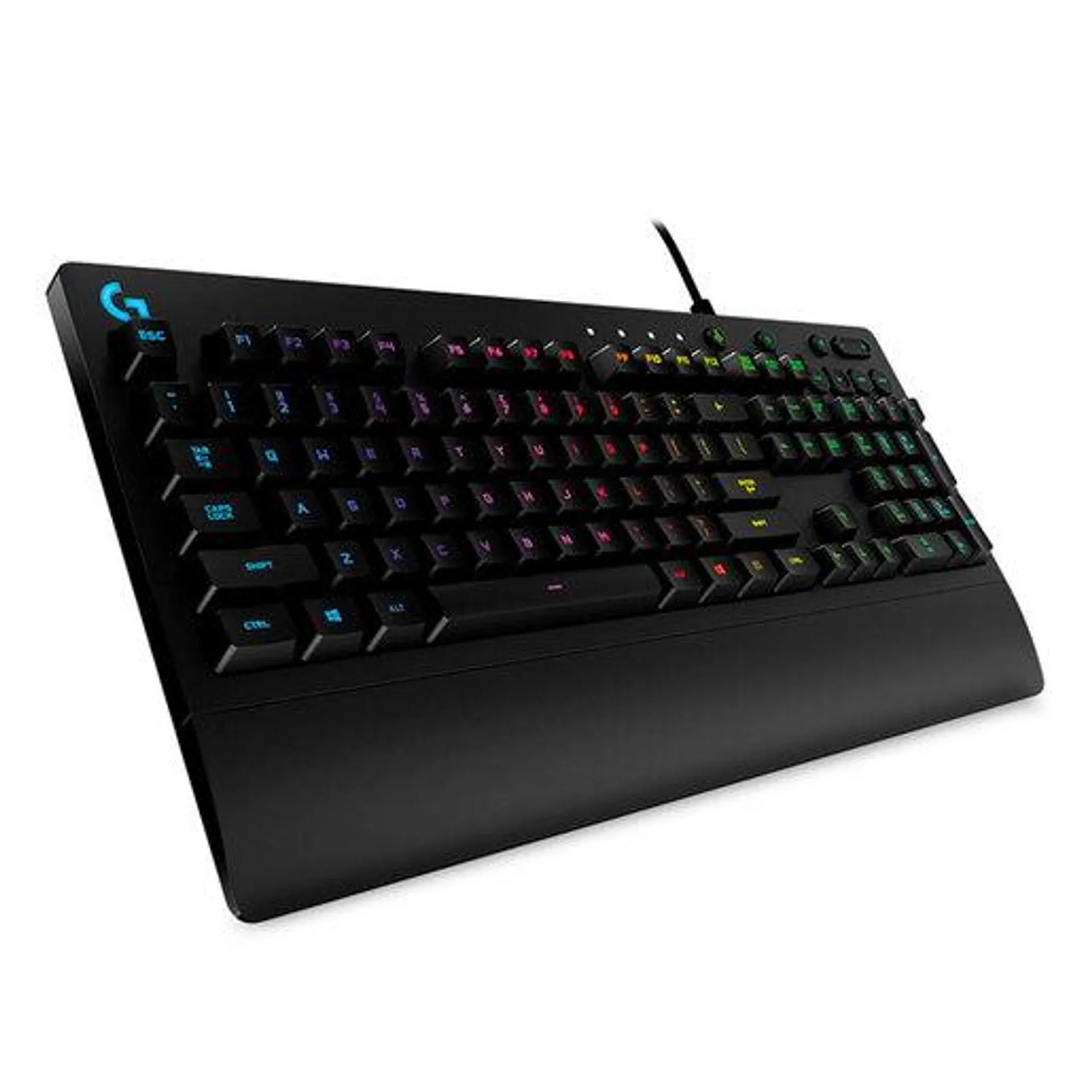 Teclado Gamer Alámbrico Logitech G213 Prodigy / USB 2.0 / RGB / Led / Teclas Mech-Dome / Inglés / Negro