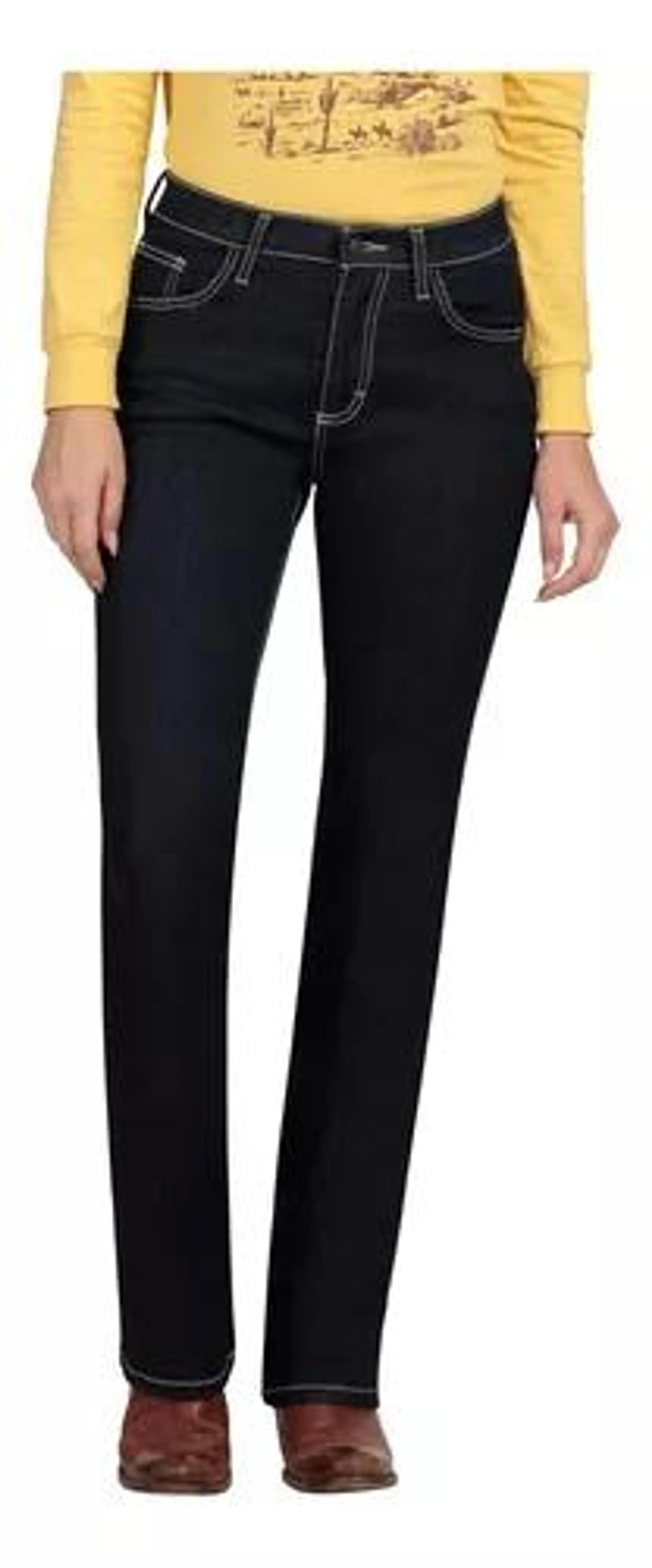 Pantalón Jeans High Rise Flare Wrangler Mujer 111