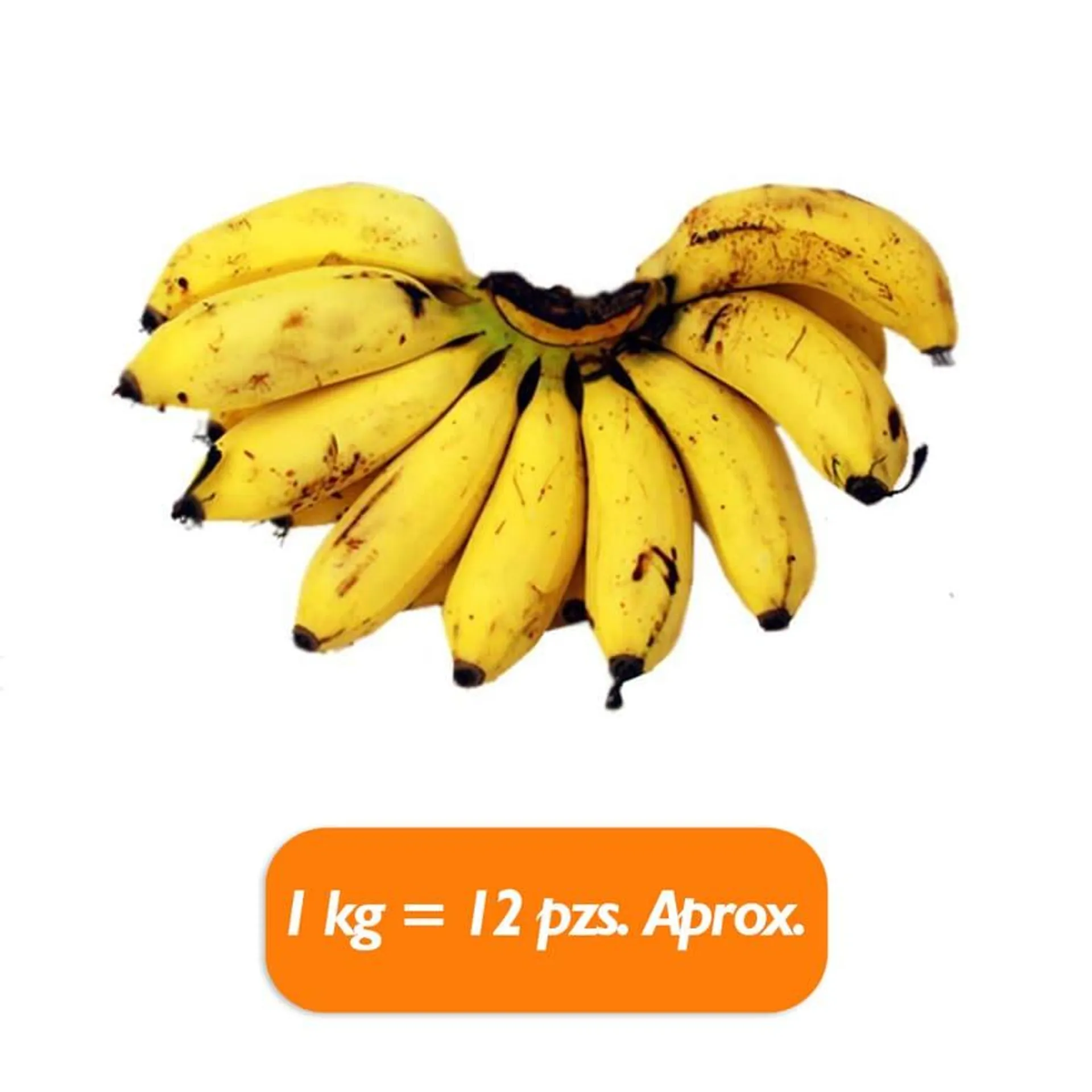 PLATANO MANZANO 1 KG