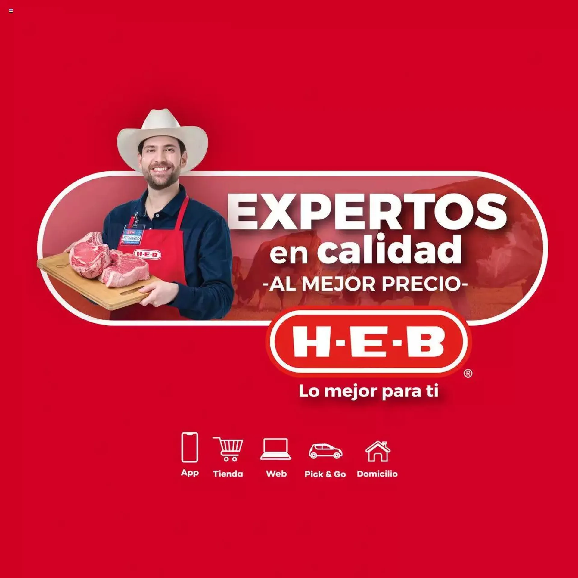 H-E-B folleto Expertos en calidad - 0