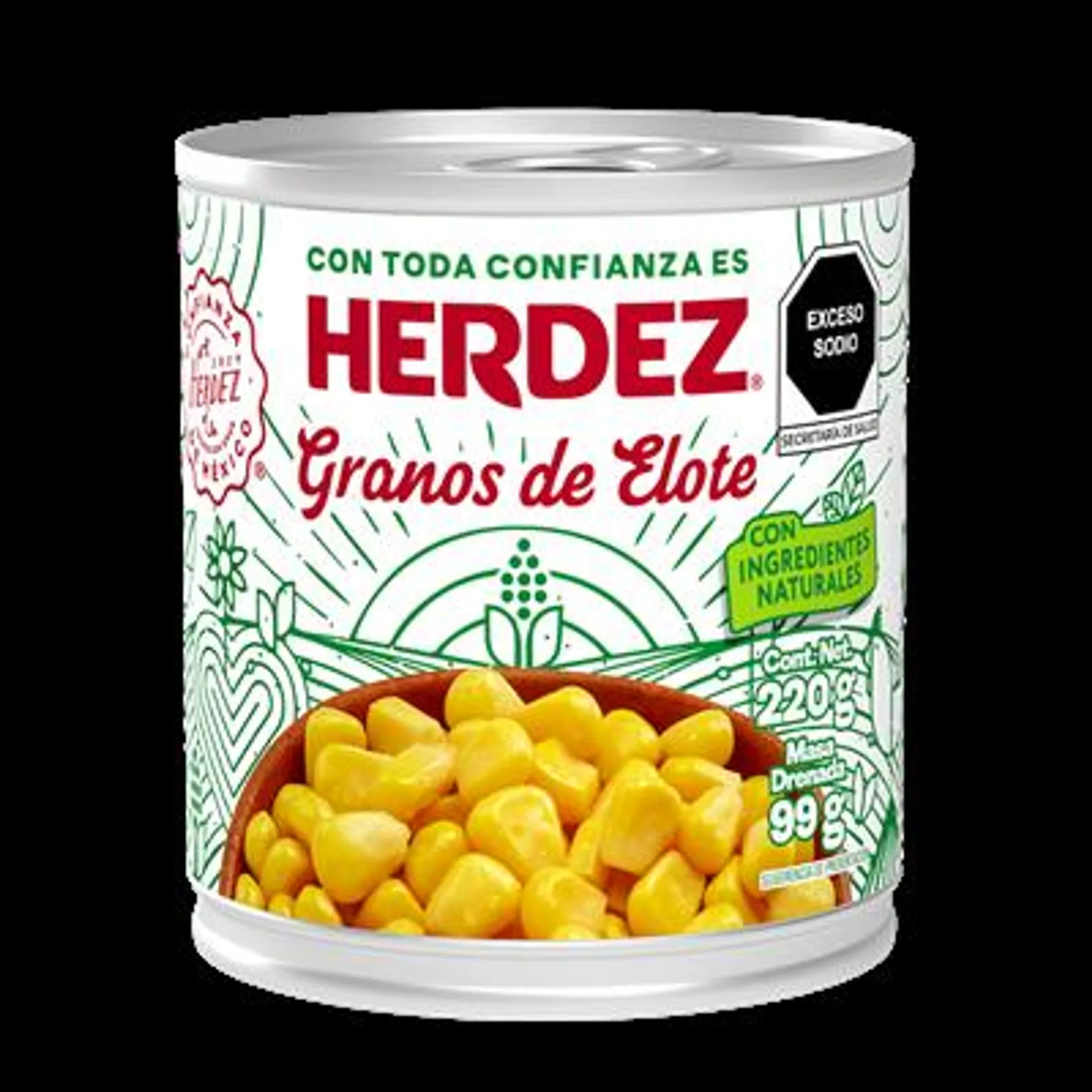 Granos De Elote Herdez 220 g