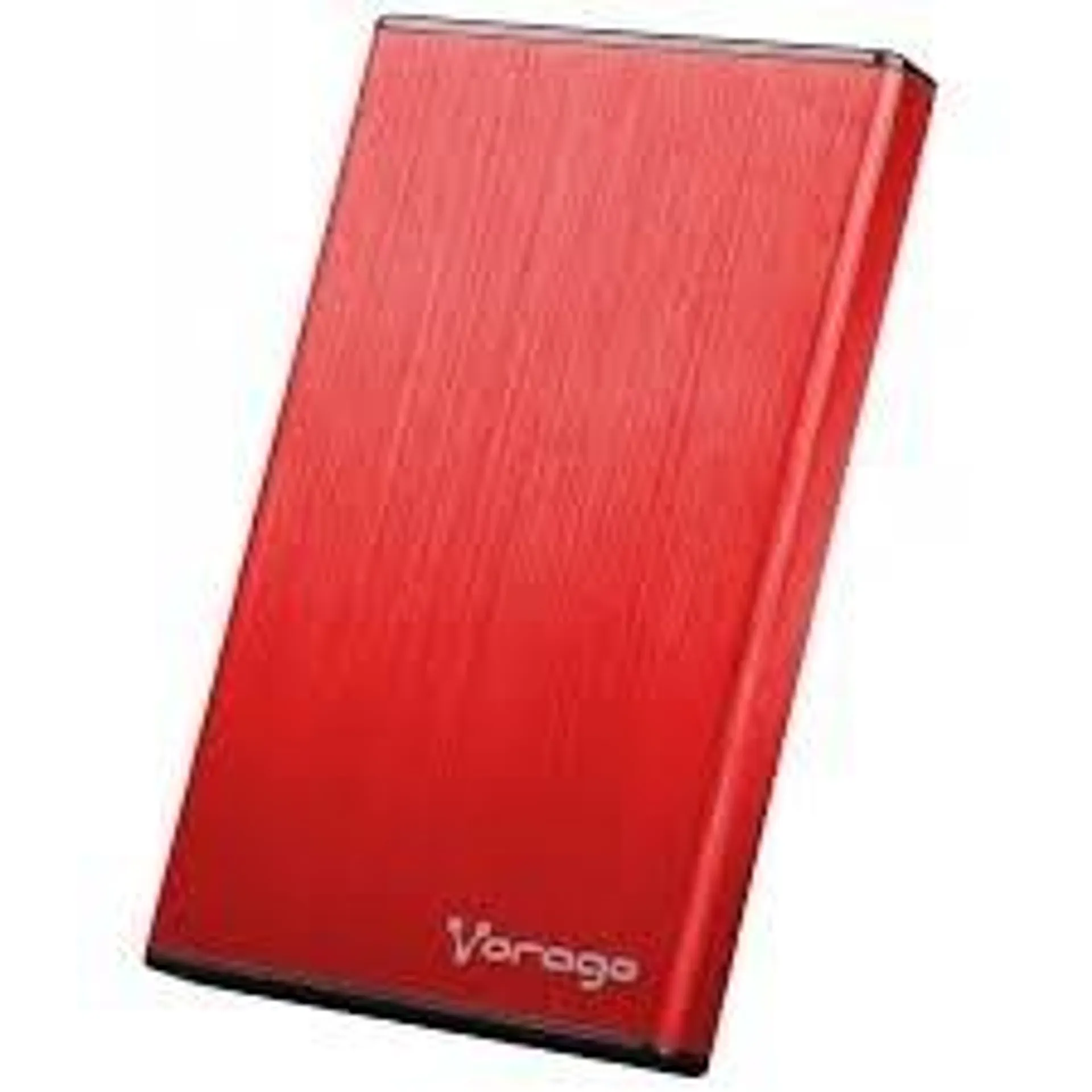 Vorago Gabinete de Disco Duro HDD-201, 2.5'', SATA, USB 3.0, Rojo