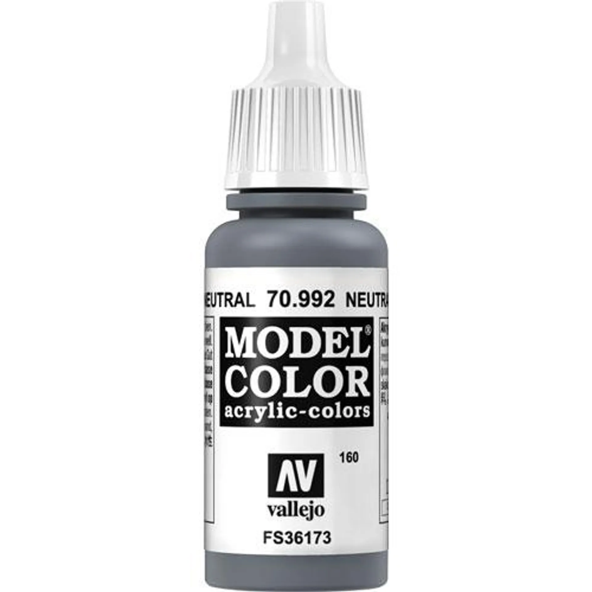 Pintura Acrilica Model Color 160 17ml gris Neutral #992